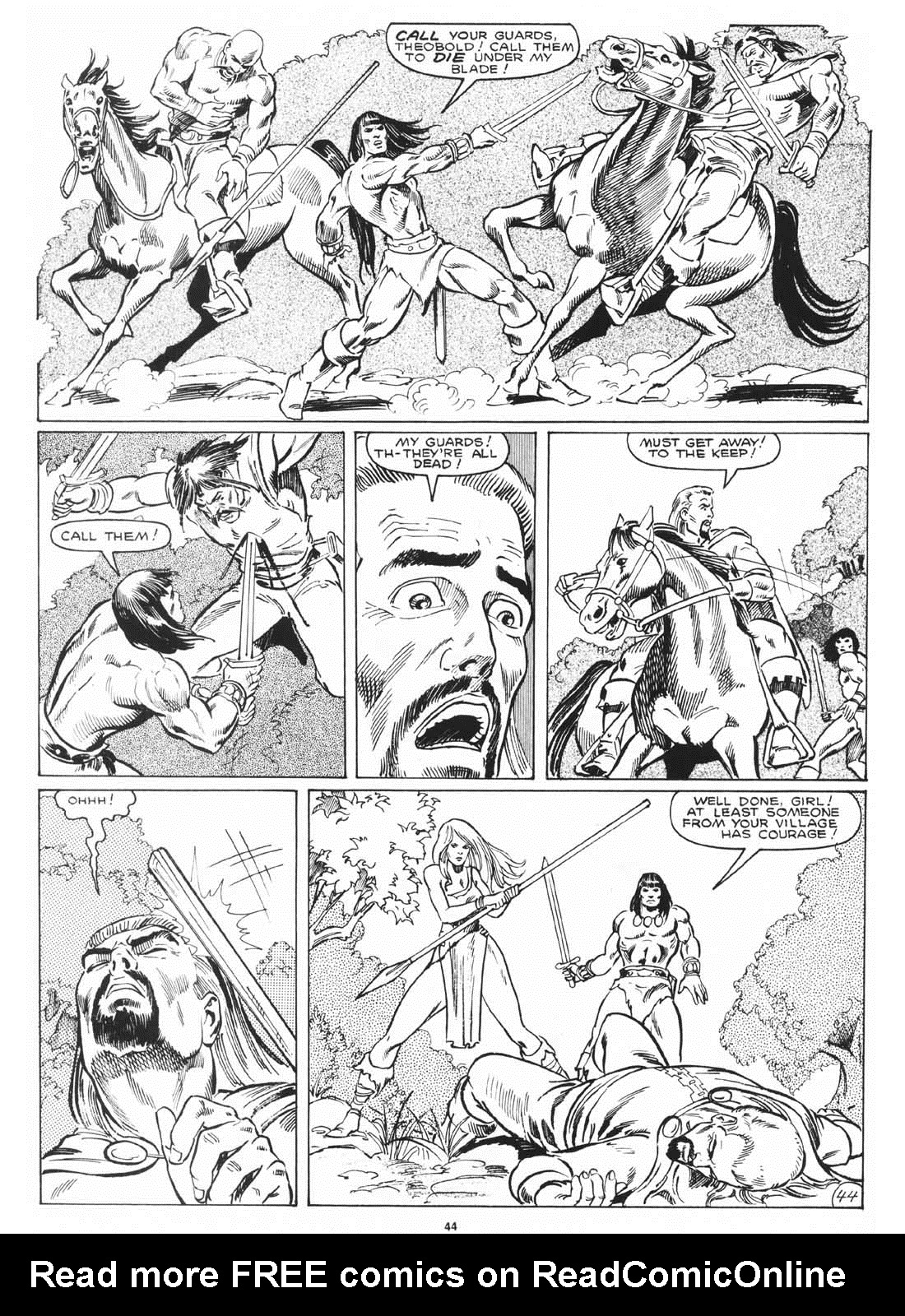The Savage Sword Of Conan issue 171 - Page 46