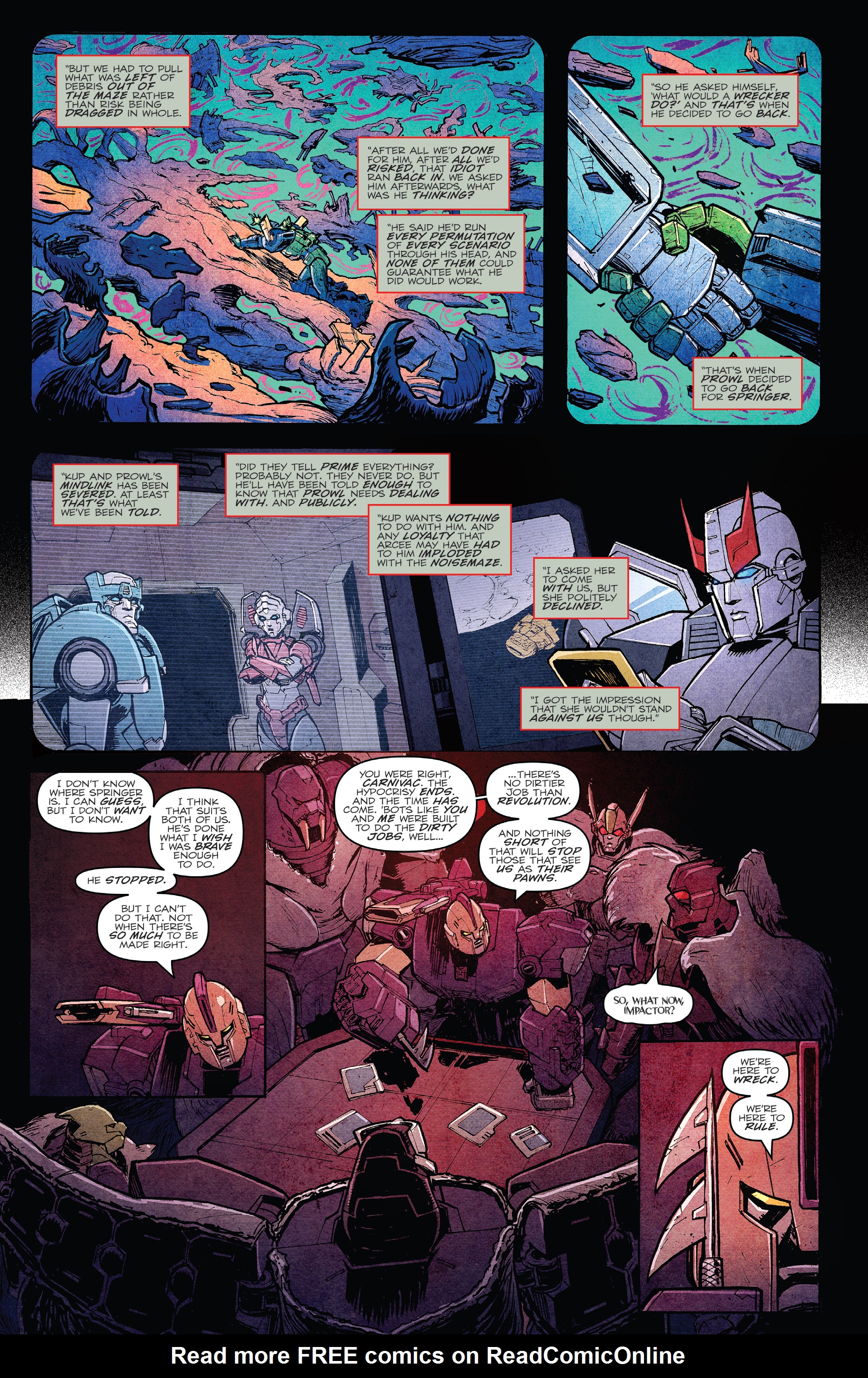 Read online Transformers: The IDW Collection Phase Two comic -  Issue # TPB 10 (Part 3) - 1