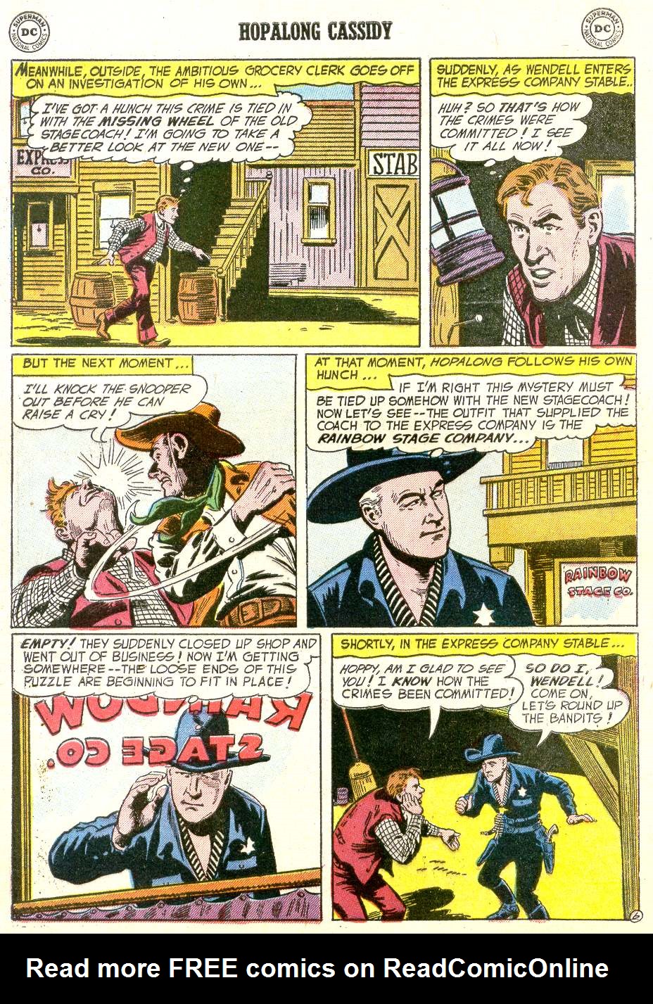 Read online Hopalong Cassidy comic -  Issue #108 - 8