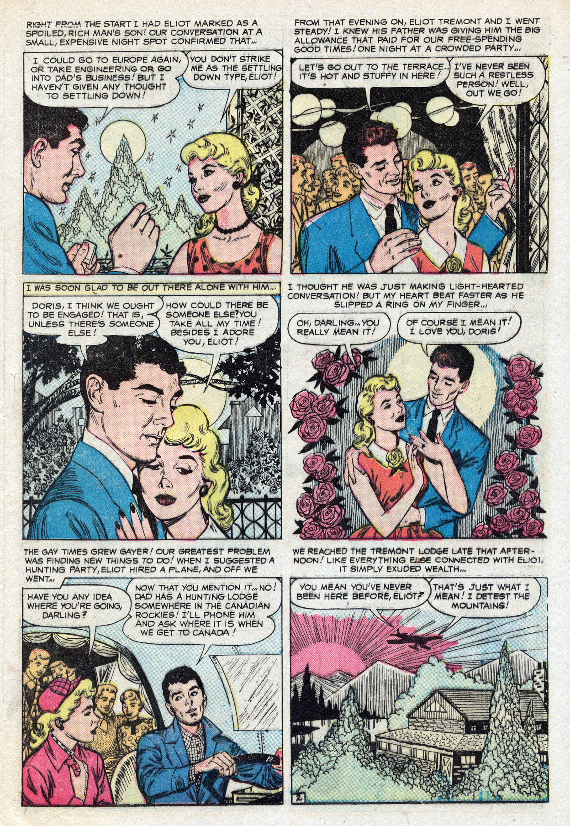 Read online Love Romances comic -  Issue #74 - 17
