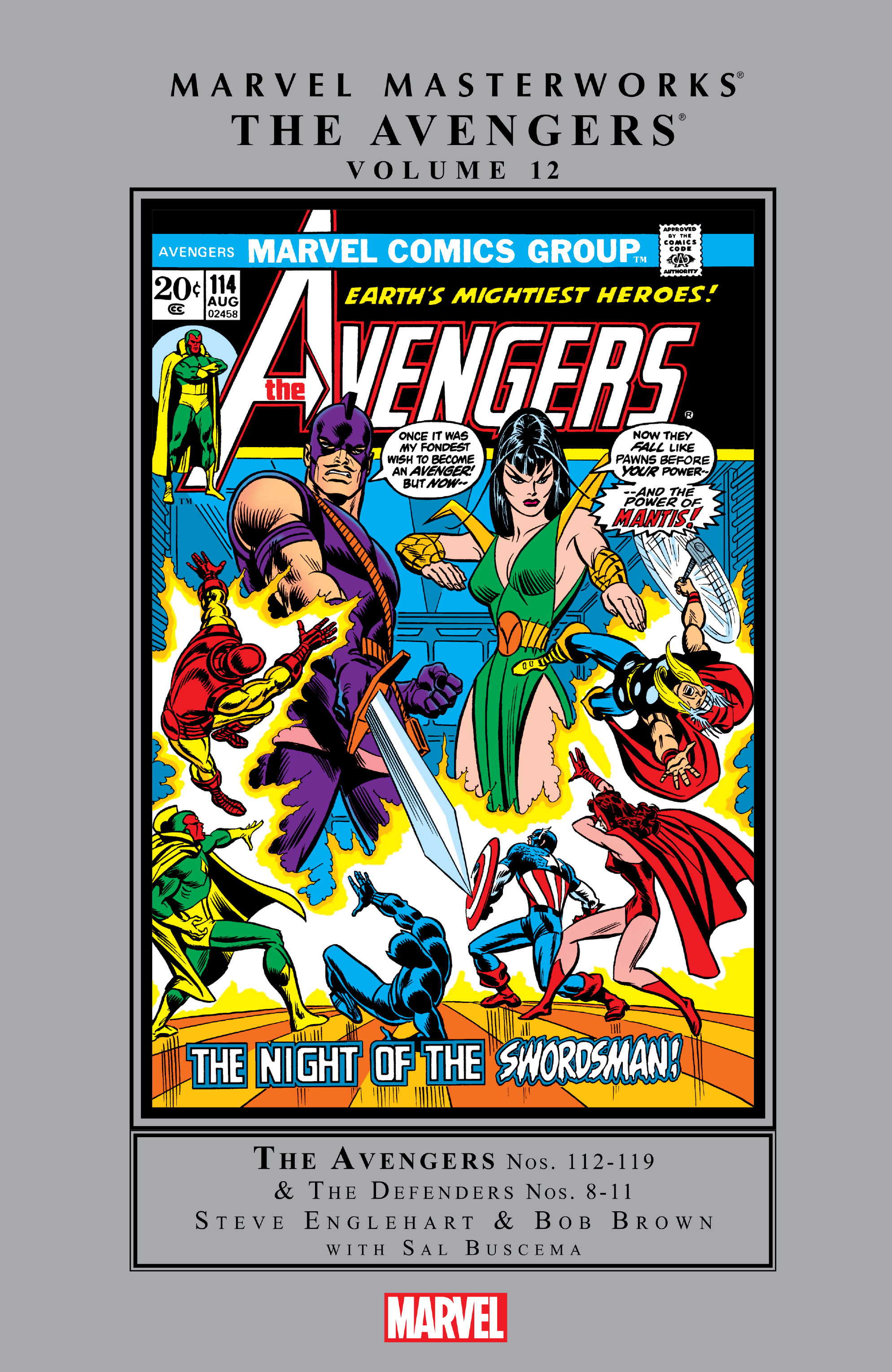 Read online Marvel Masterworks: The Avengers comic -  Issue # TPB 12 (Part 1) - 1