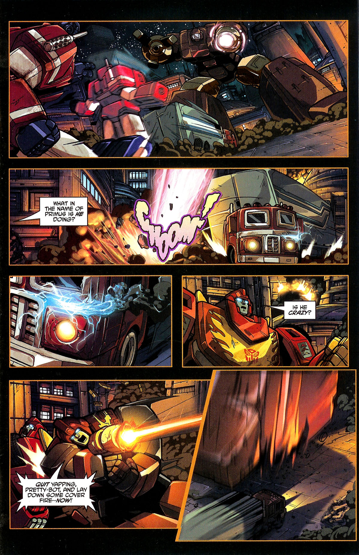 Read online Transformers: Generation 1 (2003) comic -  Issue #5 - 14