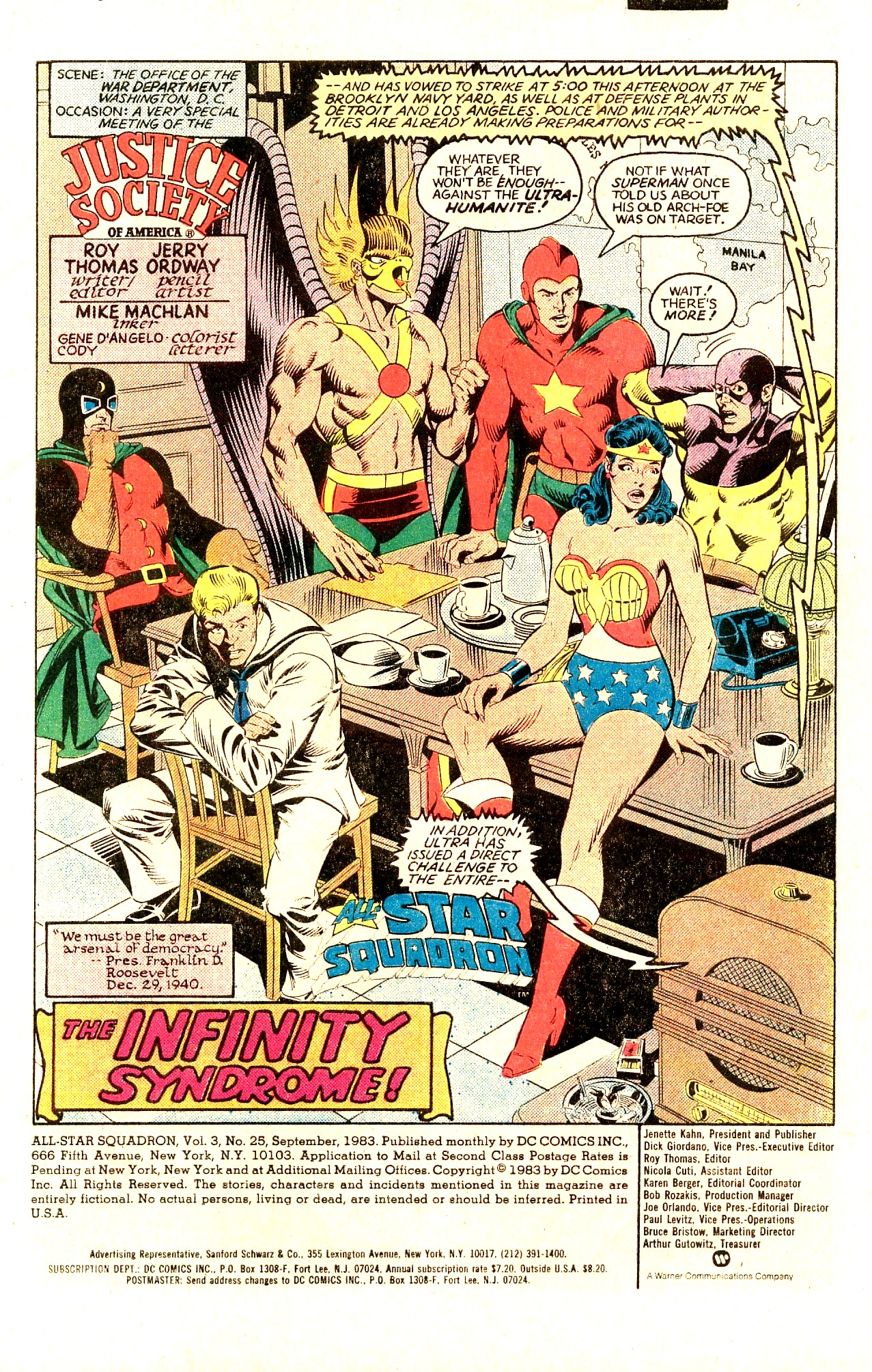 Read online All-Star Squadron comic -  Issue #25 - 3