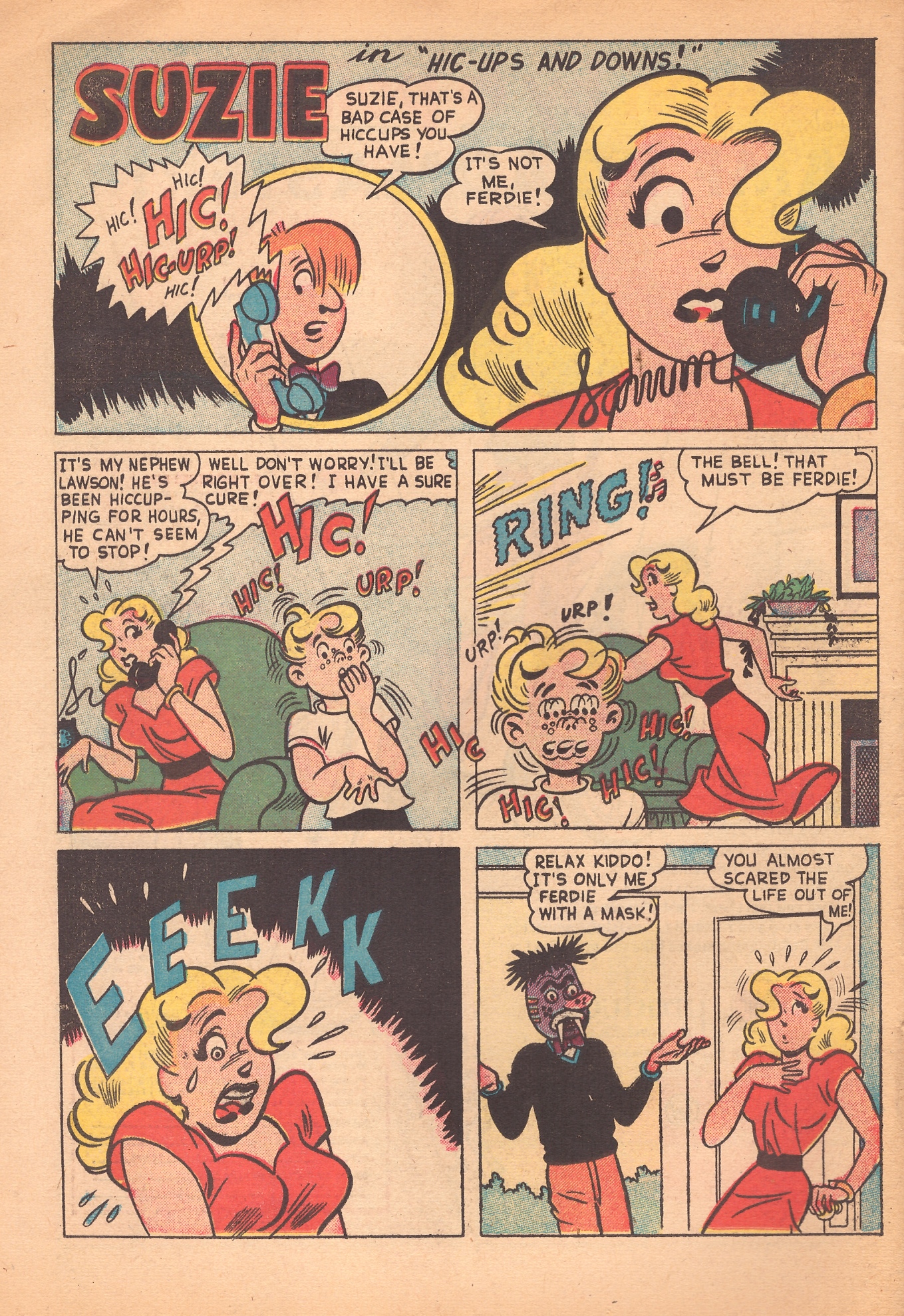 Read online Suzie Comics comic -  Issue #96 - 12