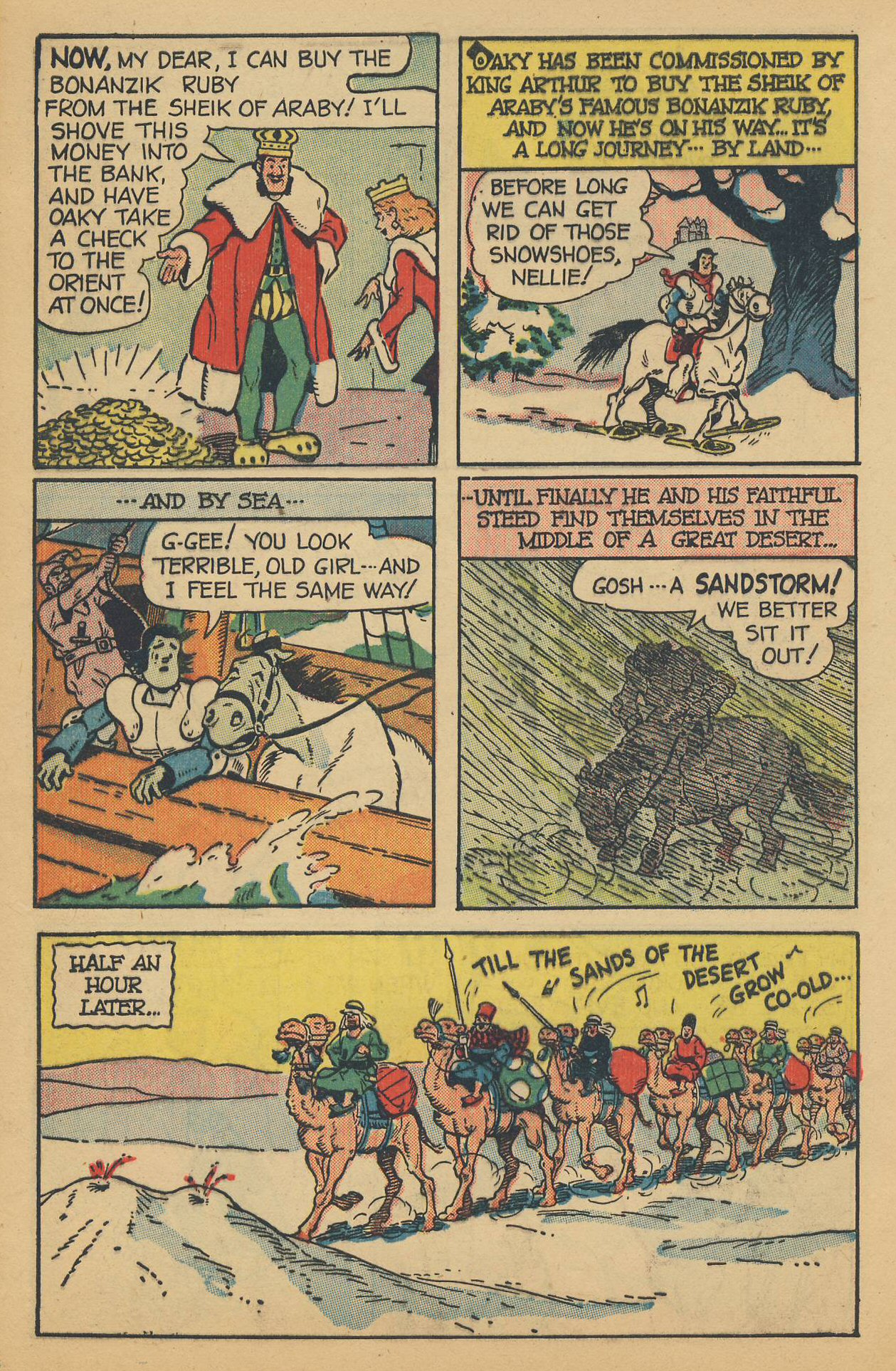 Read online Famous Funnies comic -  Issue #172 - 44