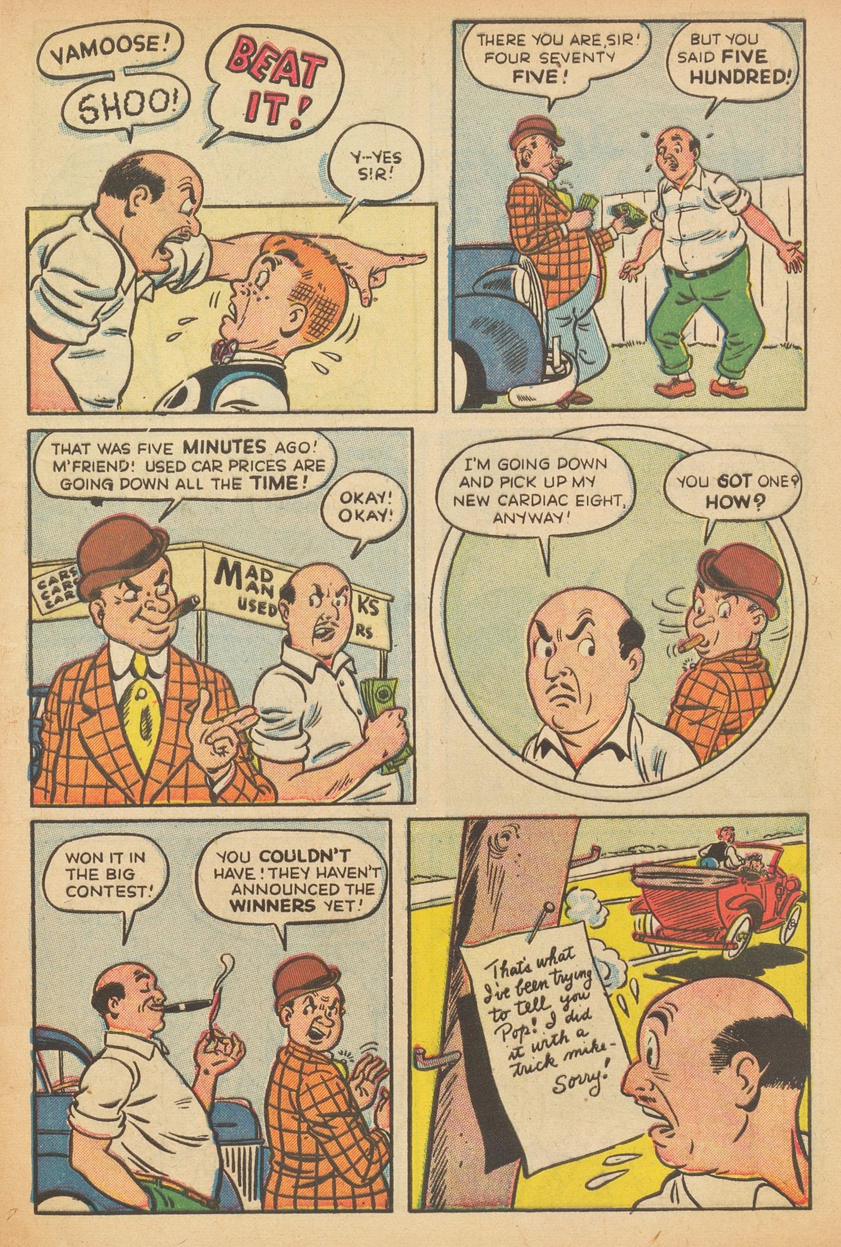 Read online Pep Comics comic -  Issue #73 - 7