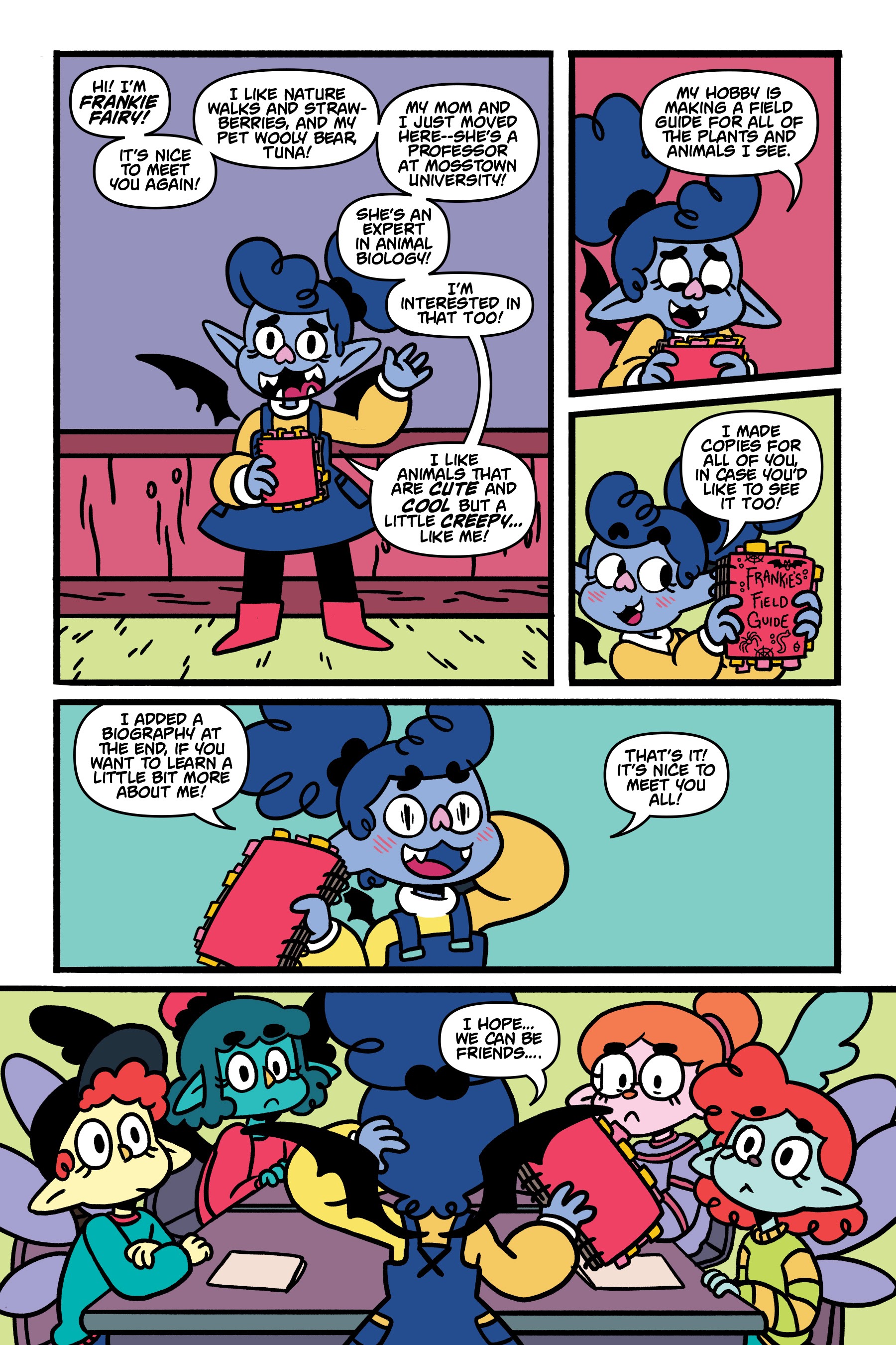 Read online Frankie and the Creepy Cute Critters comic -  Issue # Full - 34