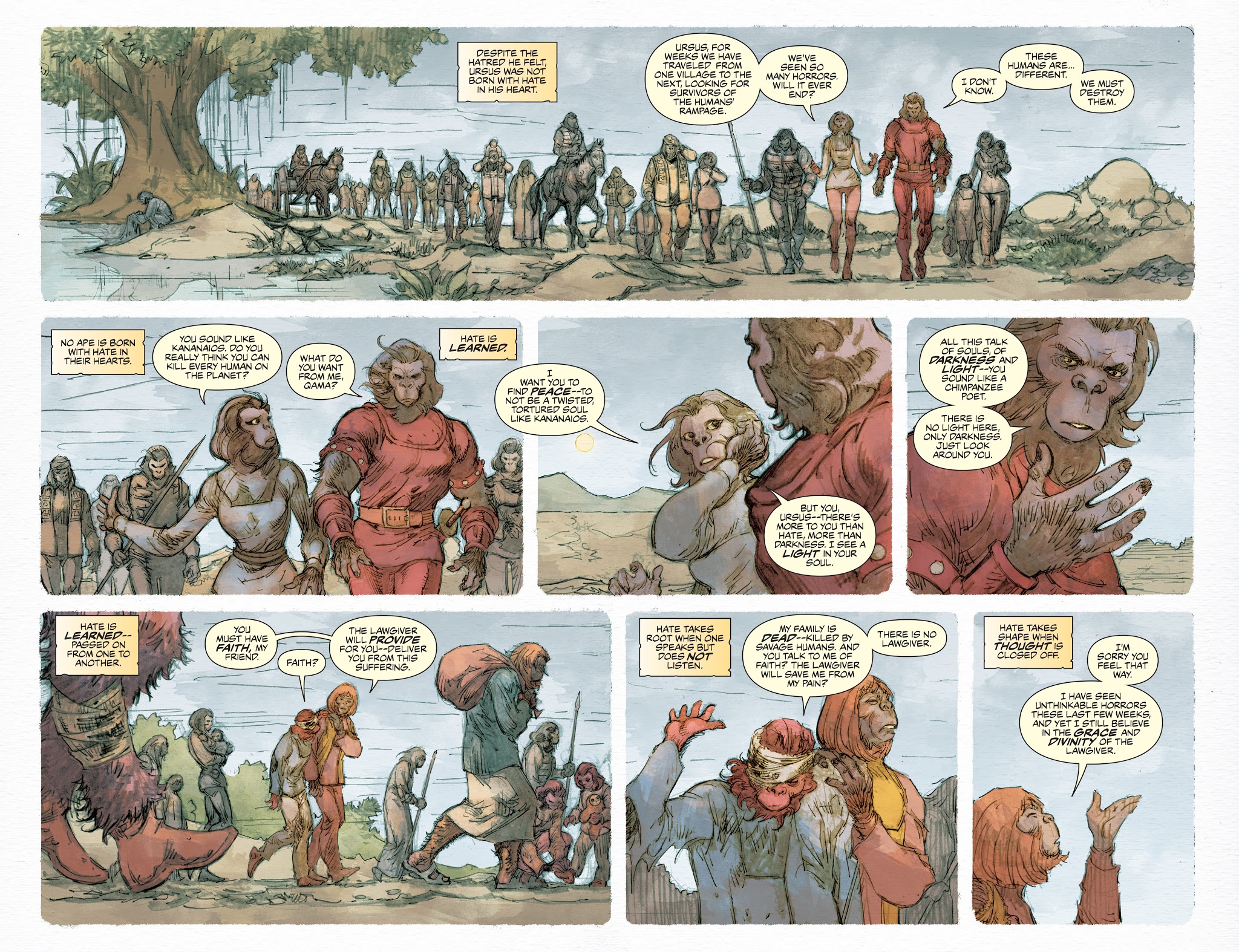 Read online Planet of the Apes: Ursus comic -  Issue #4 - 4