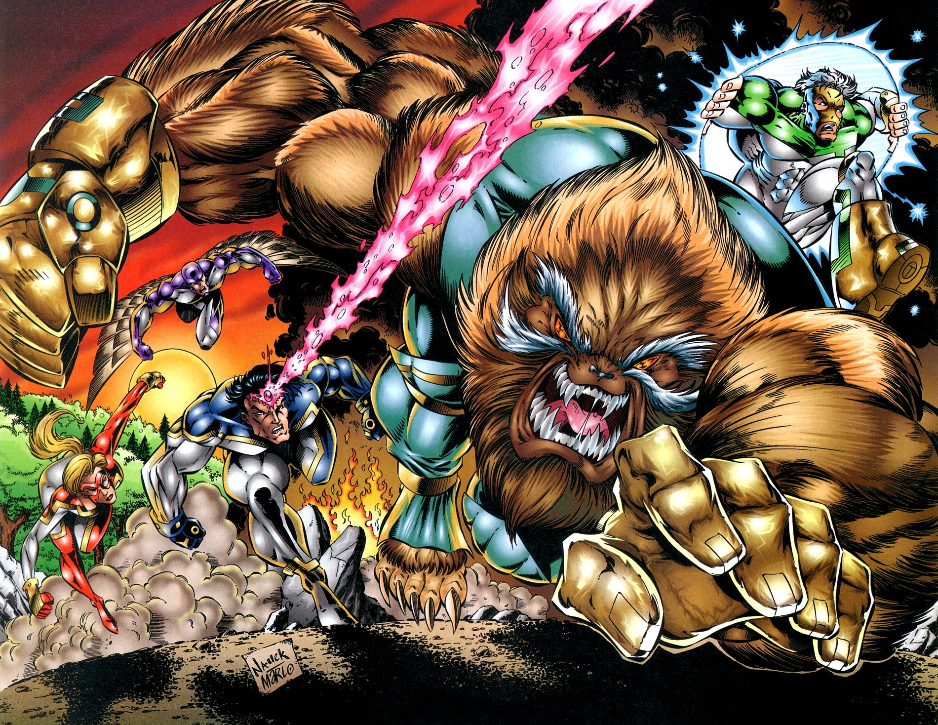 Read online NewMen comic -  Issue #6 - 29