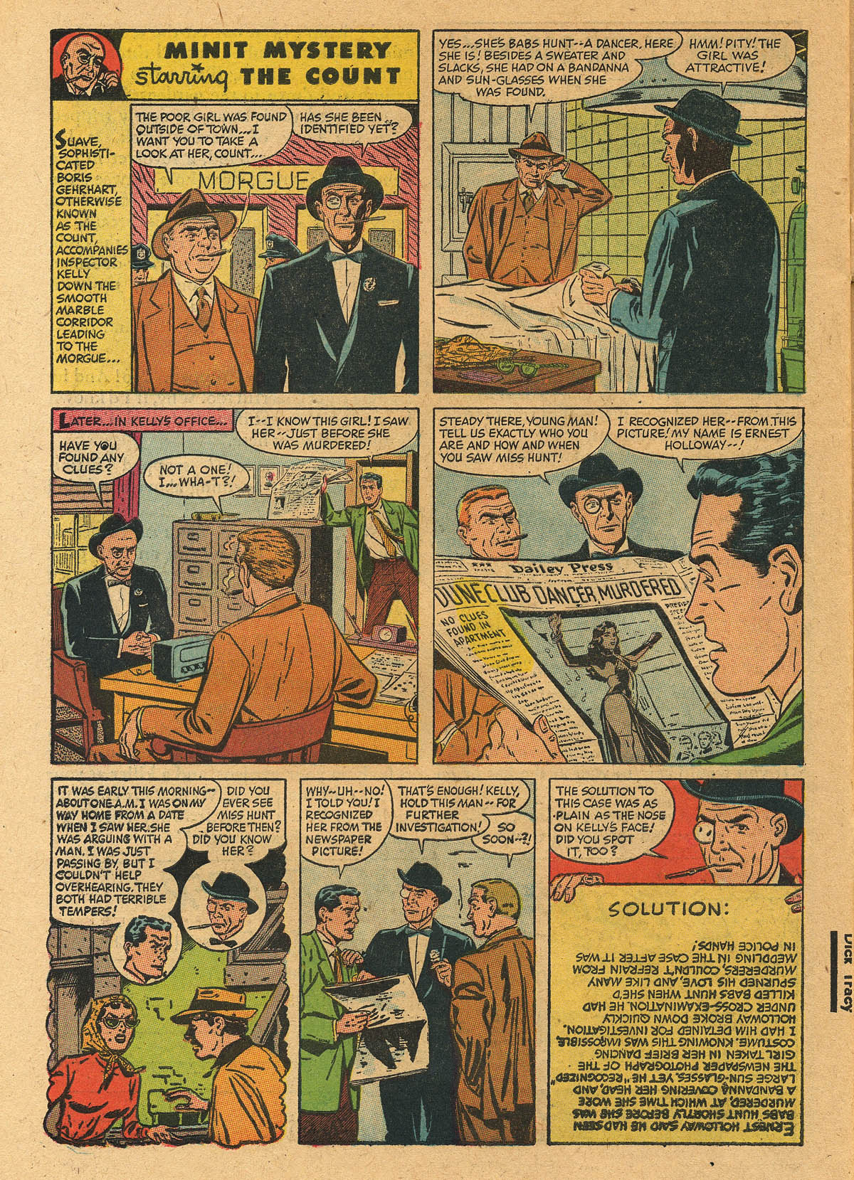 Read online Dick Tracy comic -  Issue #74 - 31