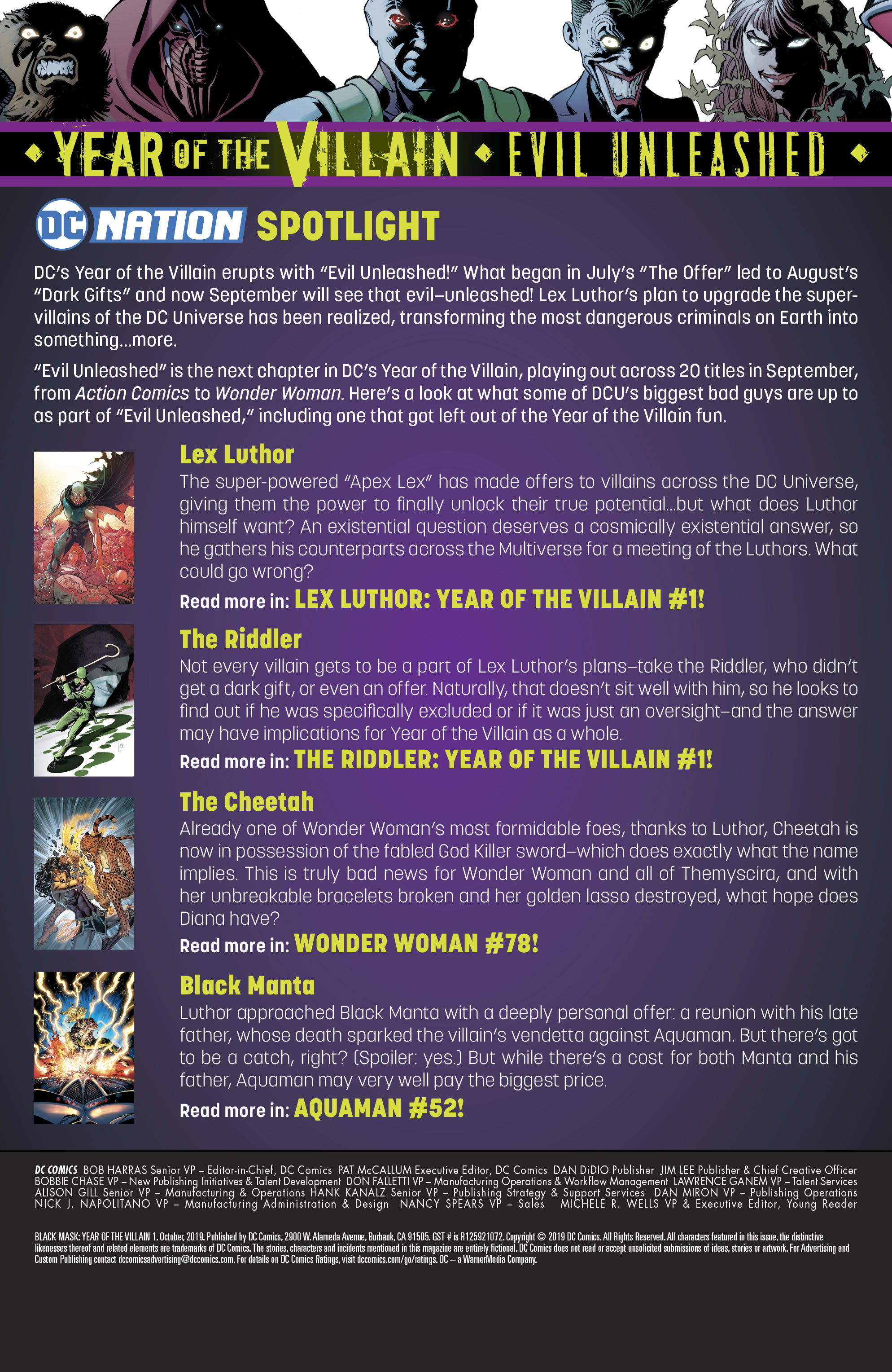 Read online Black Mask: Year of the Villain comic -  Issue # Full - 37