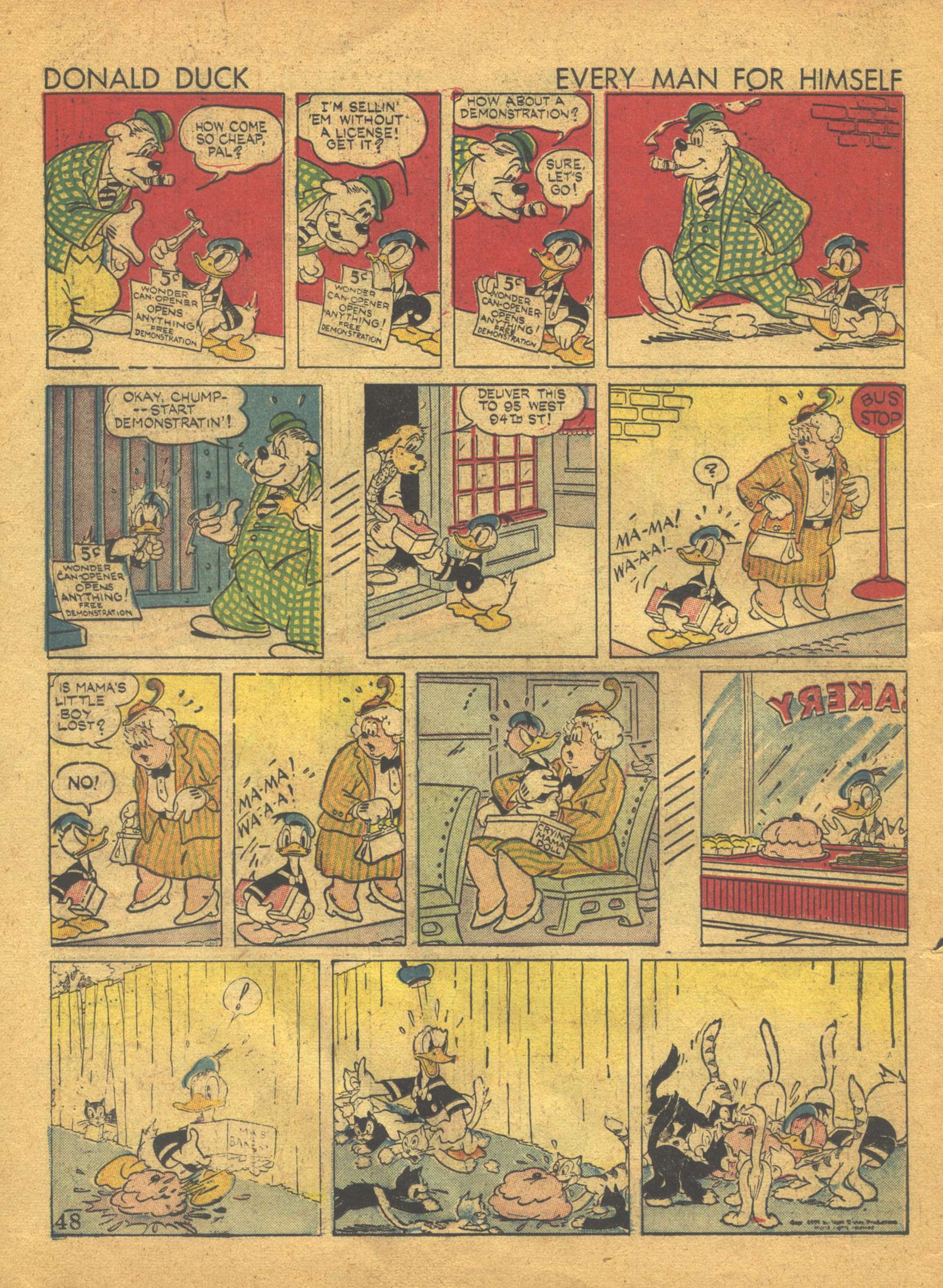 Read online Walt Disney's Comics and Stories comic -  Issue #17 - 50