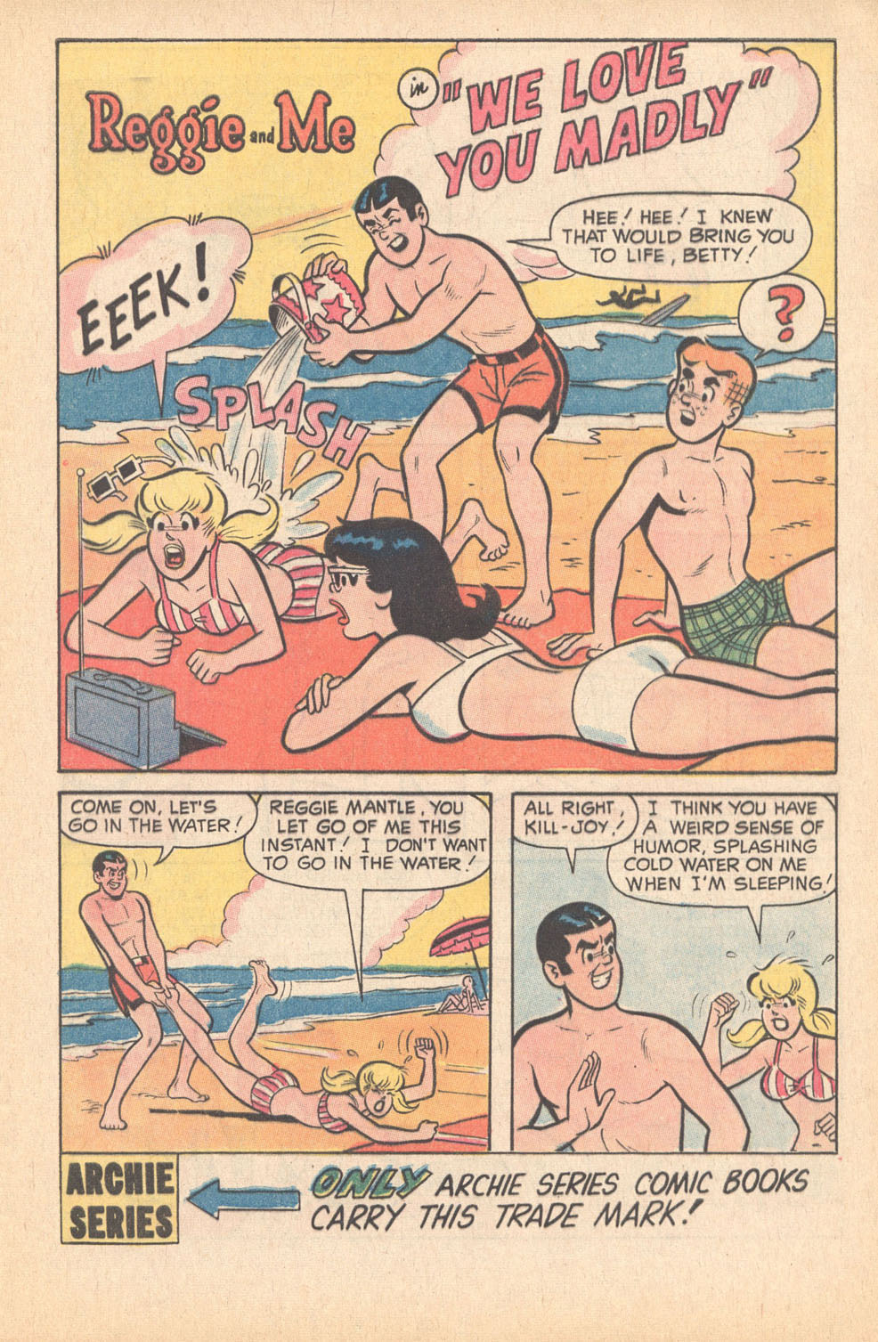 Read online Reggie and Me (1966) comic -  Issue #52 - 21