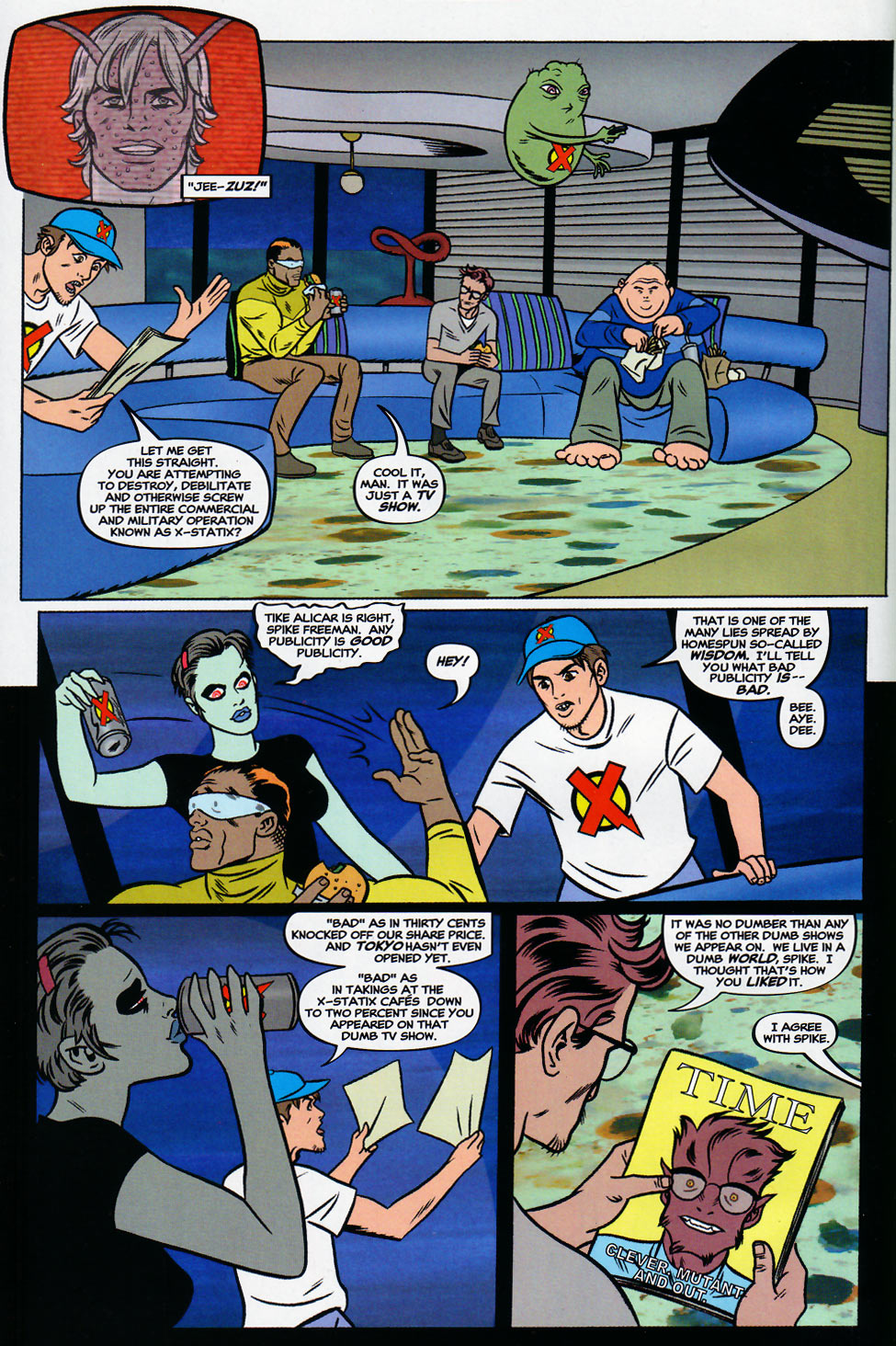 Read online X-Statix comic -  Issue #6 - 10