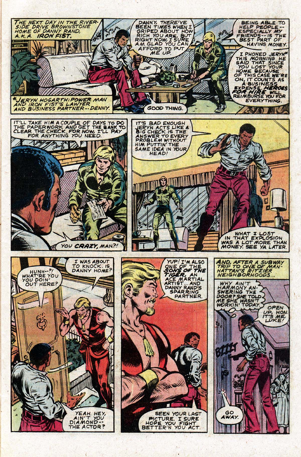Read online Power Man and Iron Fist (1978) comic -  Issue #64 - 6