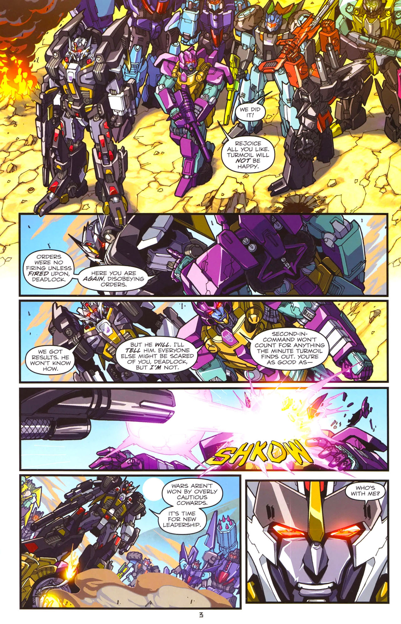 Read online The Transformers: Drift comic -  Issue #1 - 5