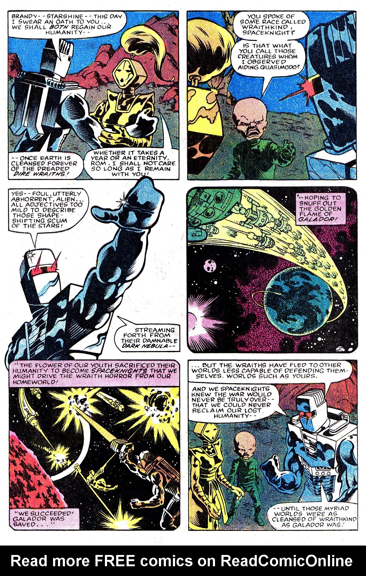 Read online ROM (1979) comic -  Issue #45 - 6