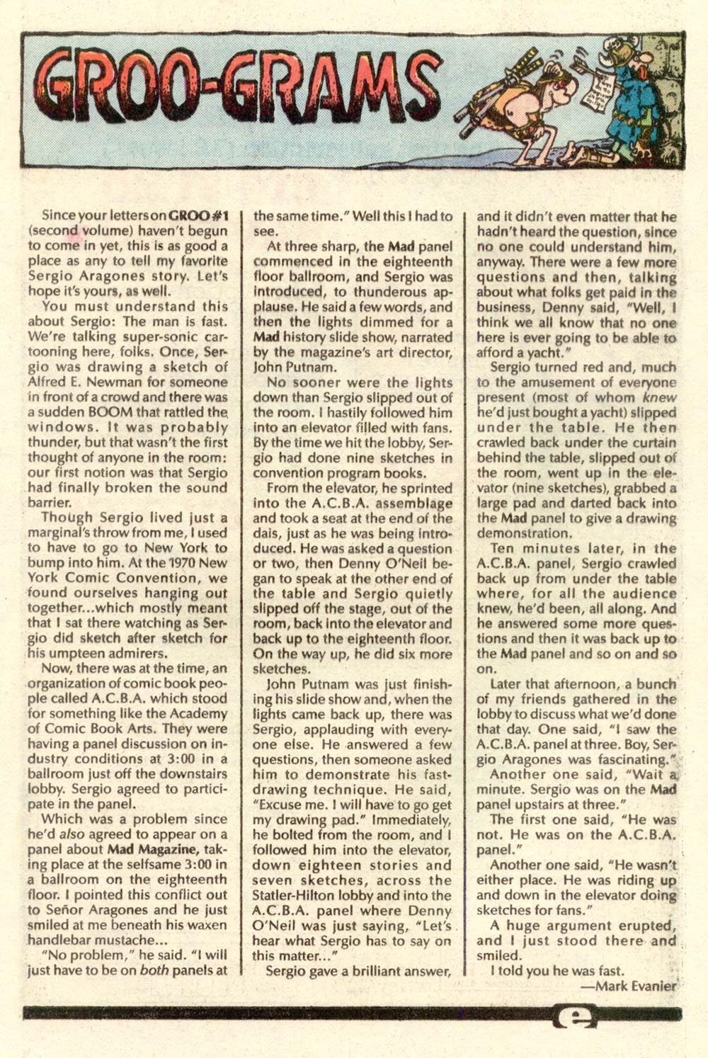 Read online Sergio Aragonés Groo the Wanderer comic -  Issue #3 - 24