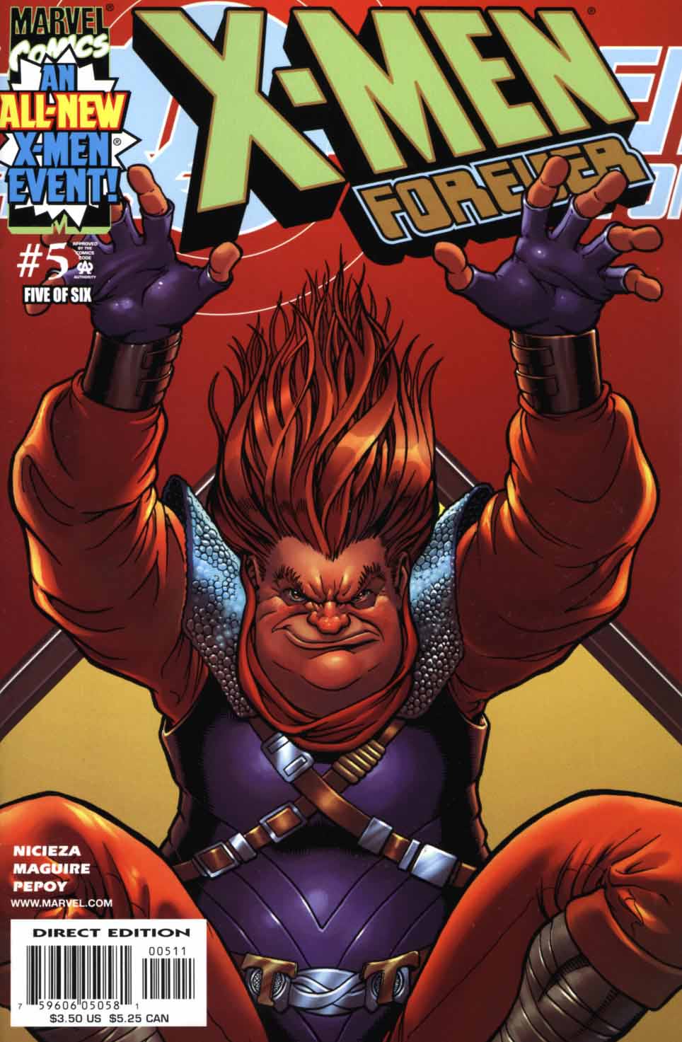 Read online X-Men Forever (2001) comic -  Issue #5 - 1