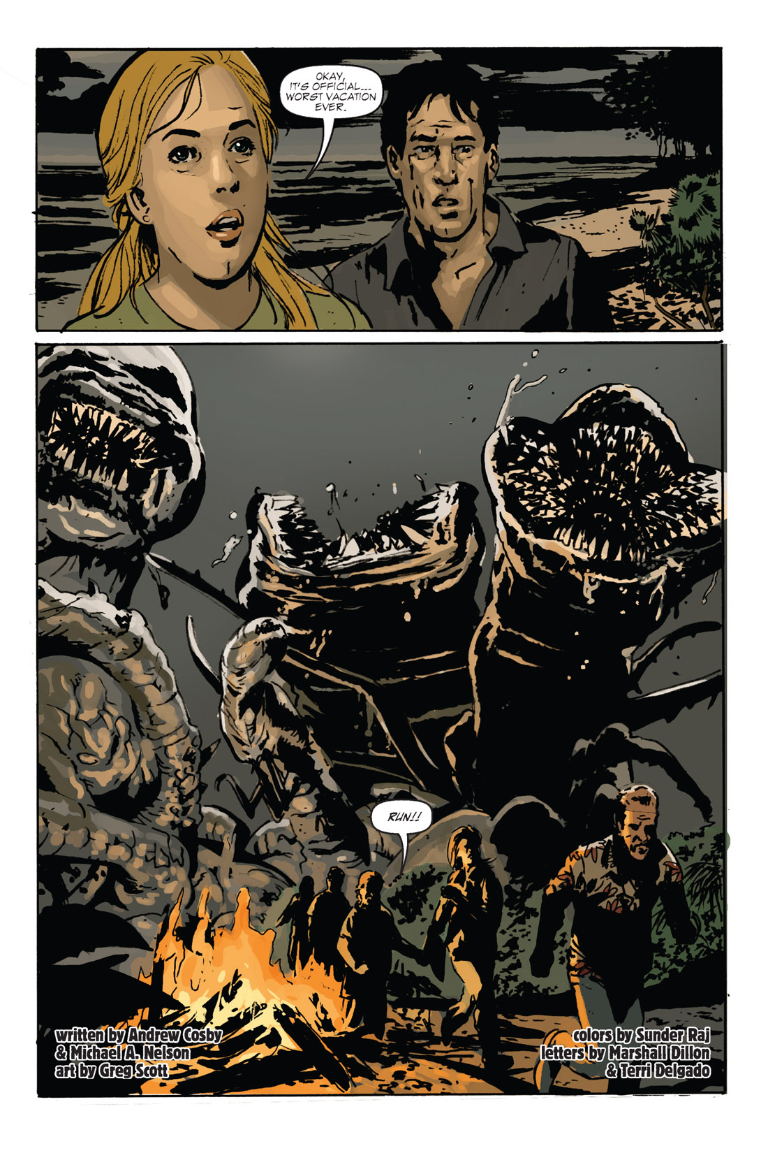 Read online X Isle comic -  Issue #2 - 2