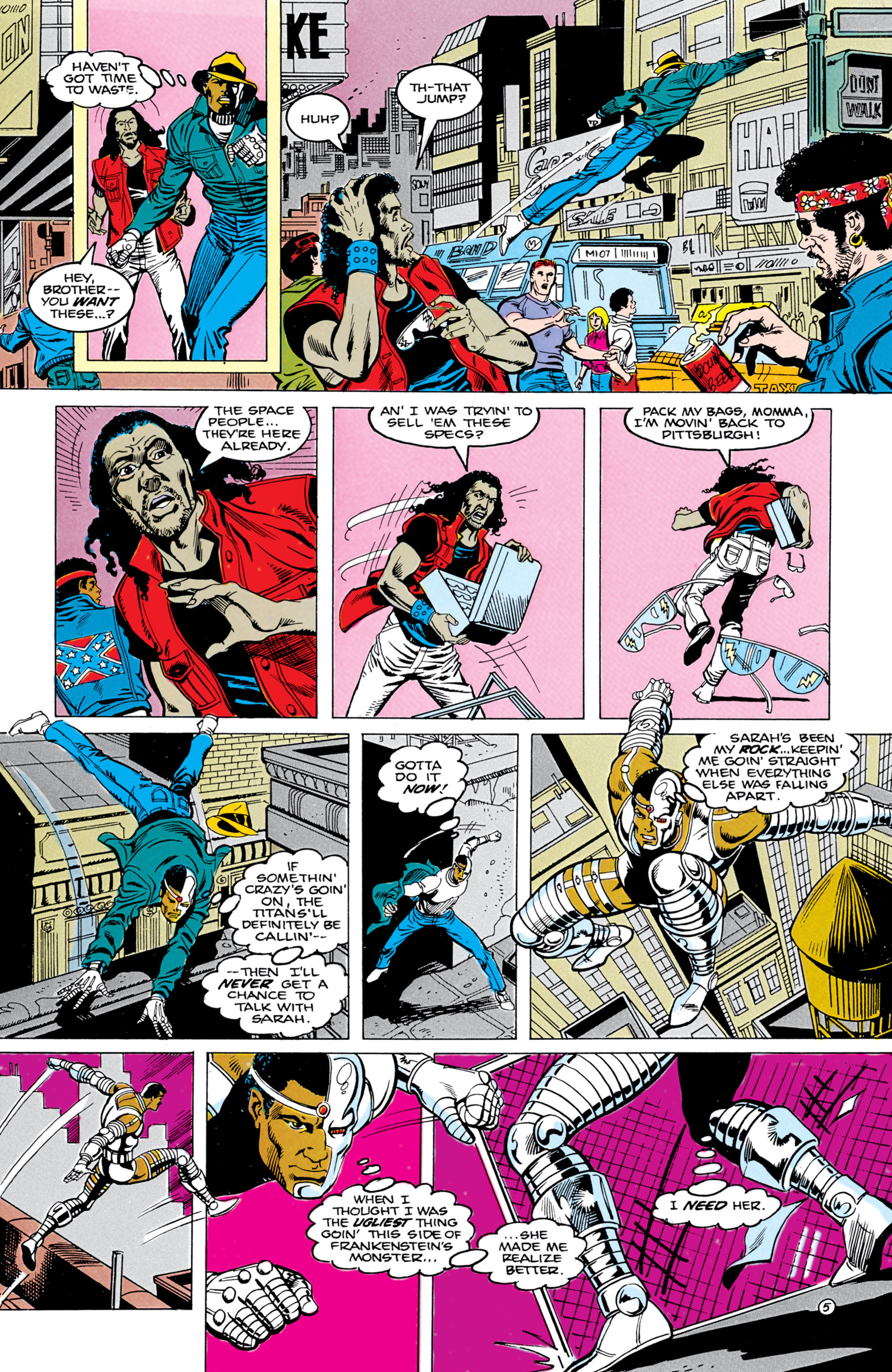 Read online The New Teen Titans (1984) comic -  Issue #13 - 6