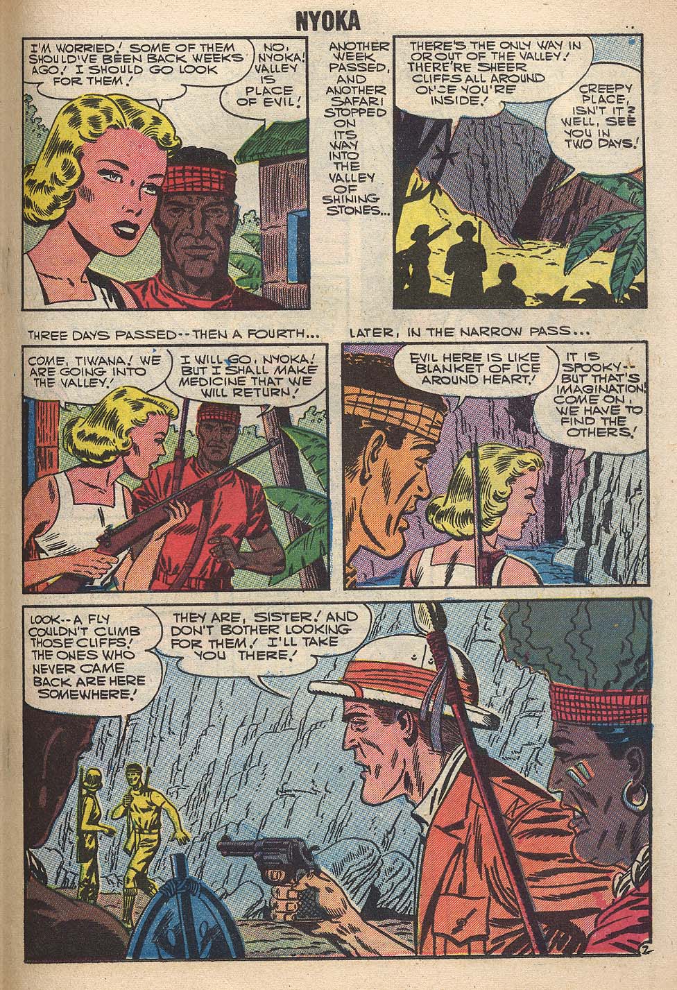 Read online Nyoka the Jungle Girl (1955) comic -  Issue #20 - 19