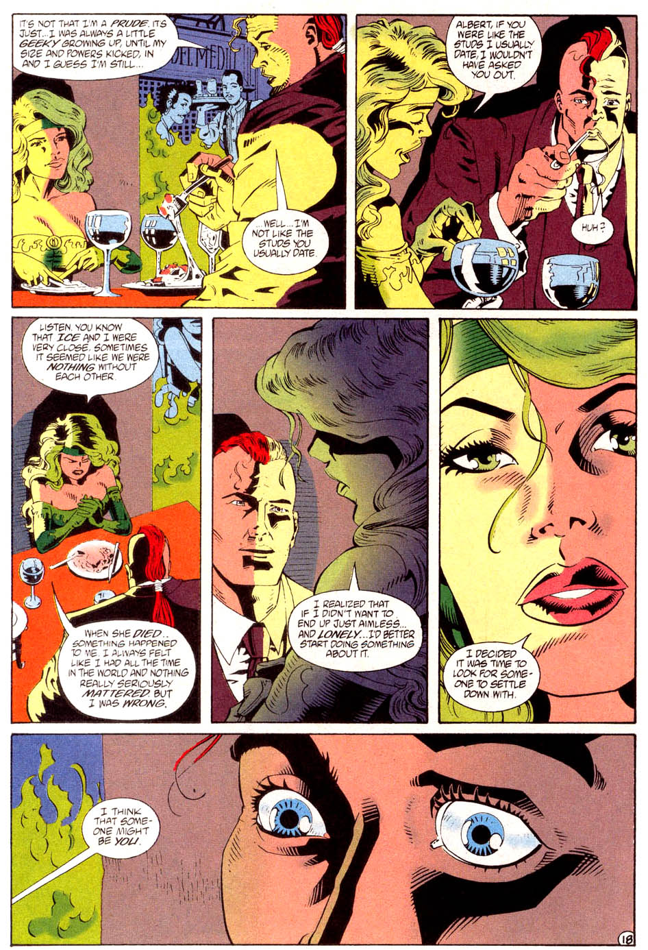 Read online Justice League America comic -  Issue #95 - 19