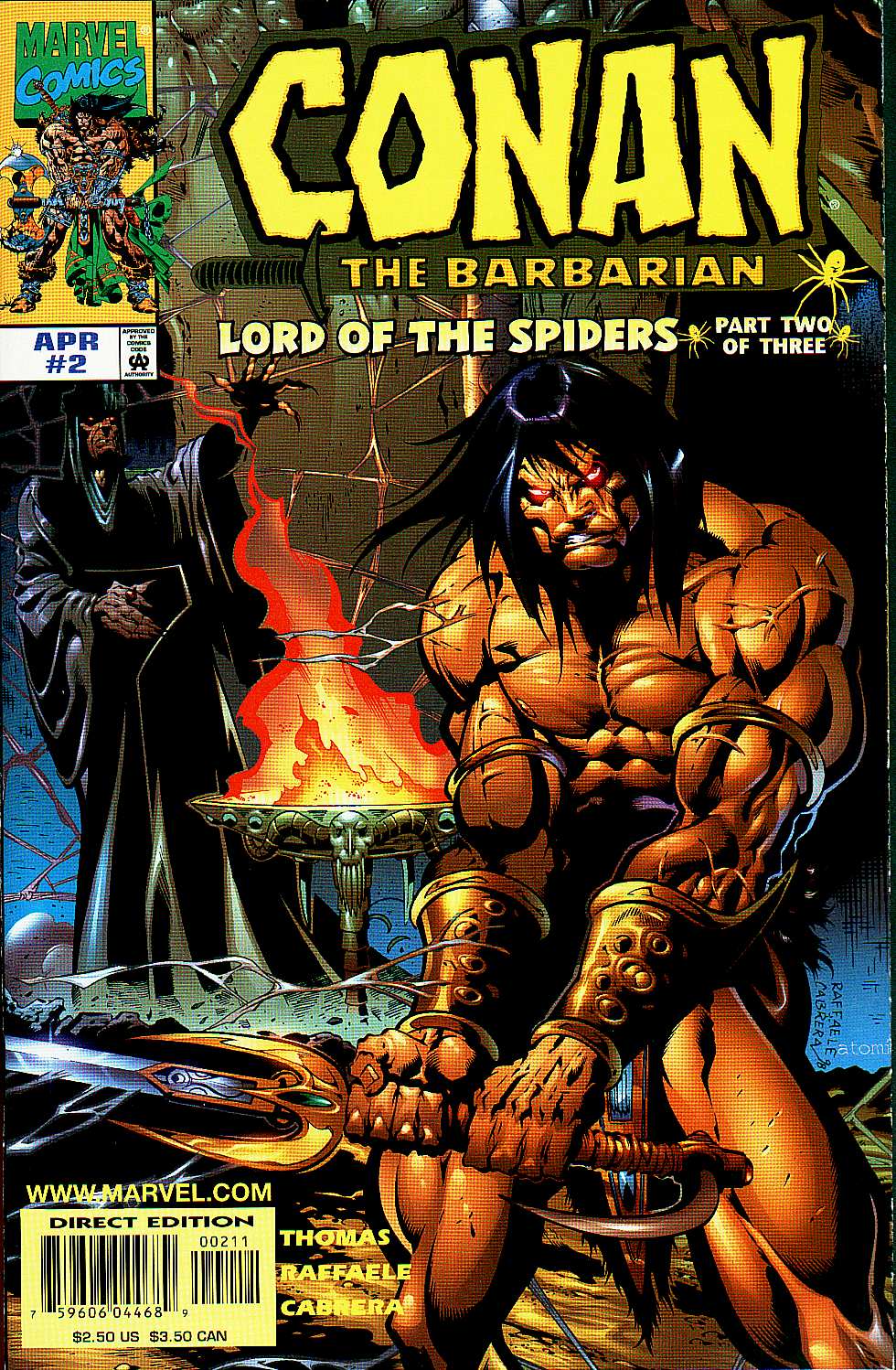 Read online Conan: Lord of the Spiders comic -  Issue #2 - 1