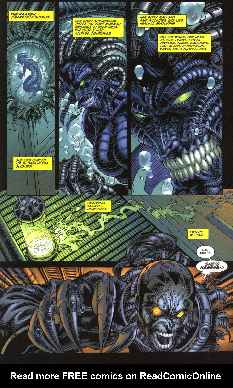 Read online Cyberforce (1993) comic -  Issue #25 - 7