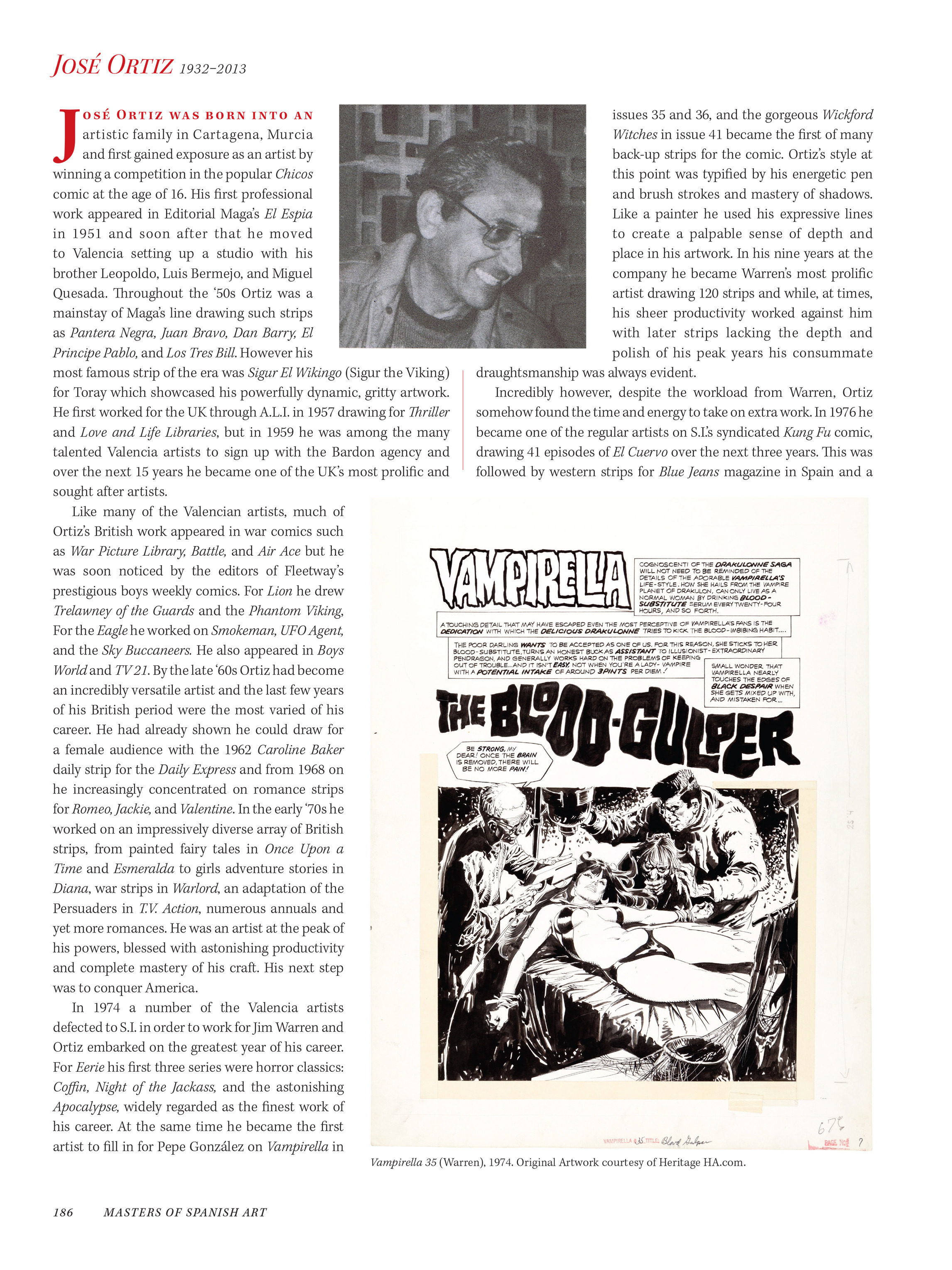 Read online Masters of Spanish Comic Book Art comic -  Issue # TPB (Part 2) - 88