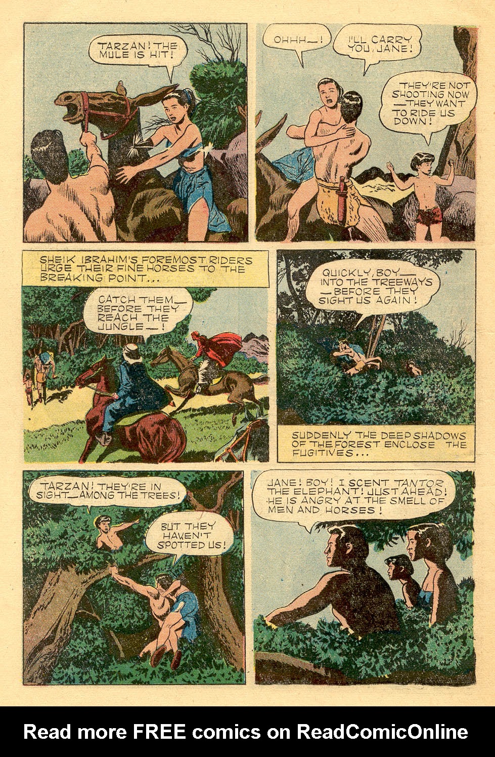 Read online Tarzan (1948) comic -  Issue #47 - 32