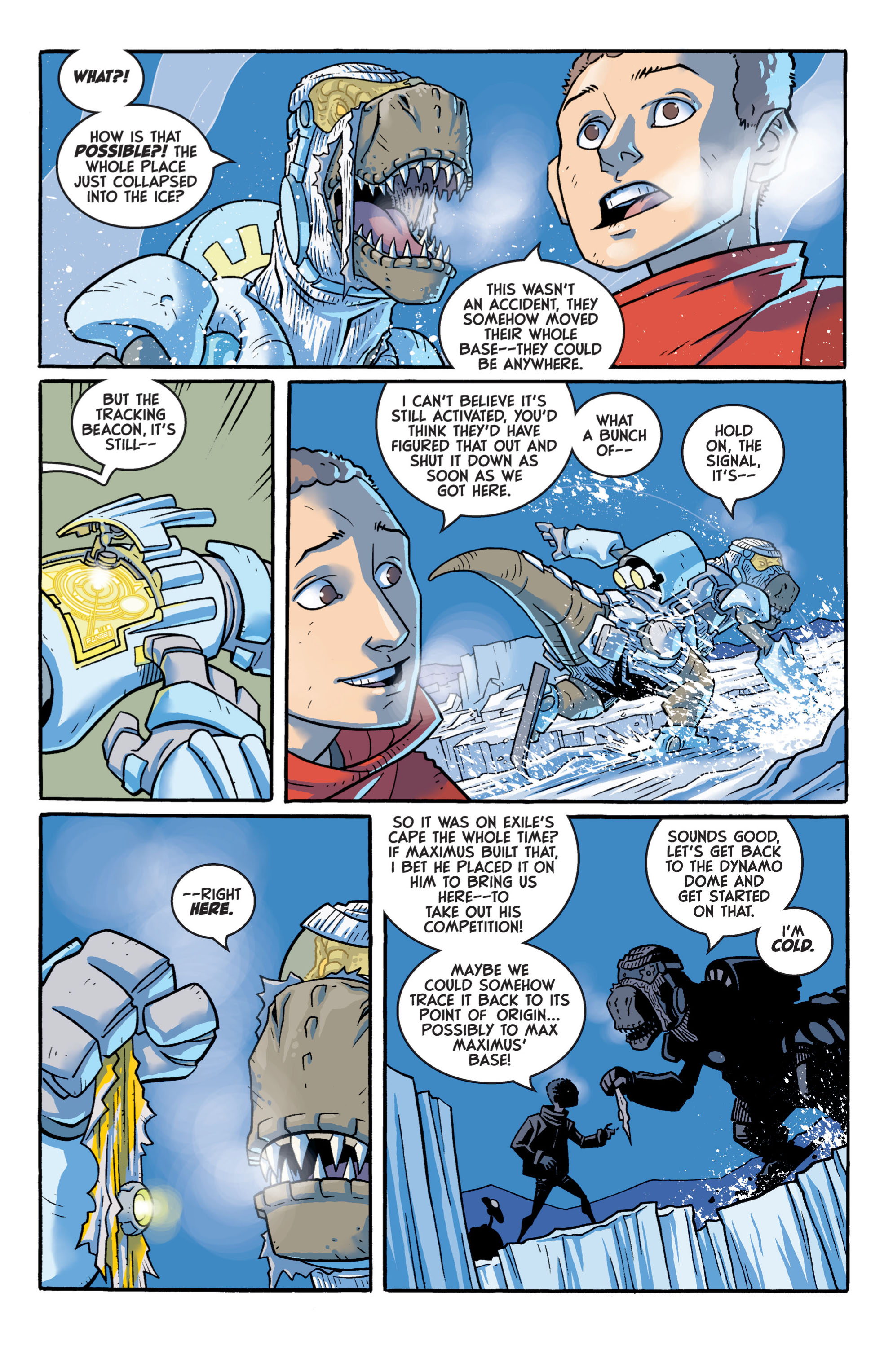 Read online Super Dinosaur (2011) comic -  Issue #3 - 7