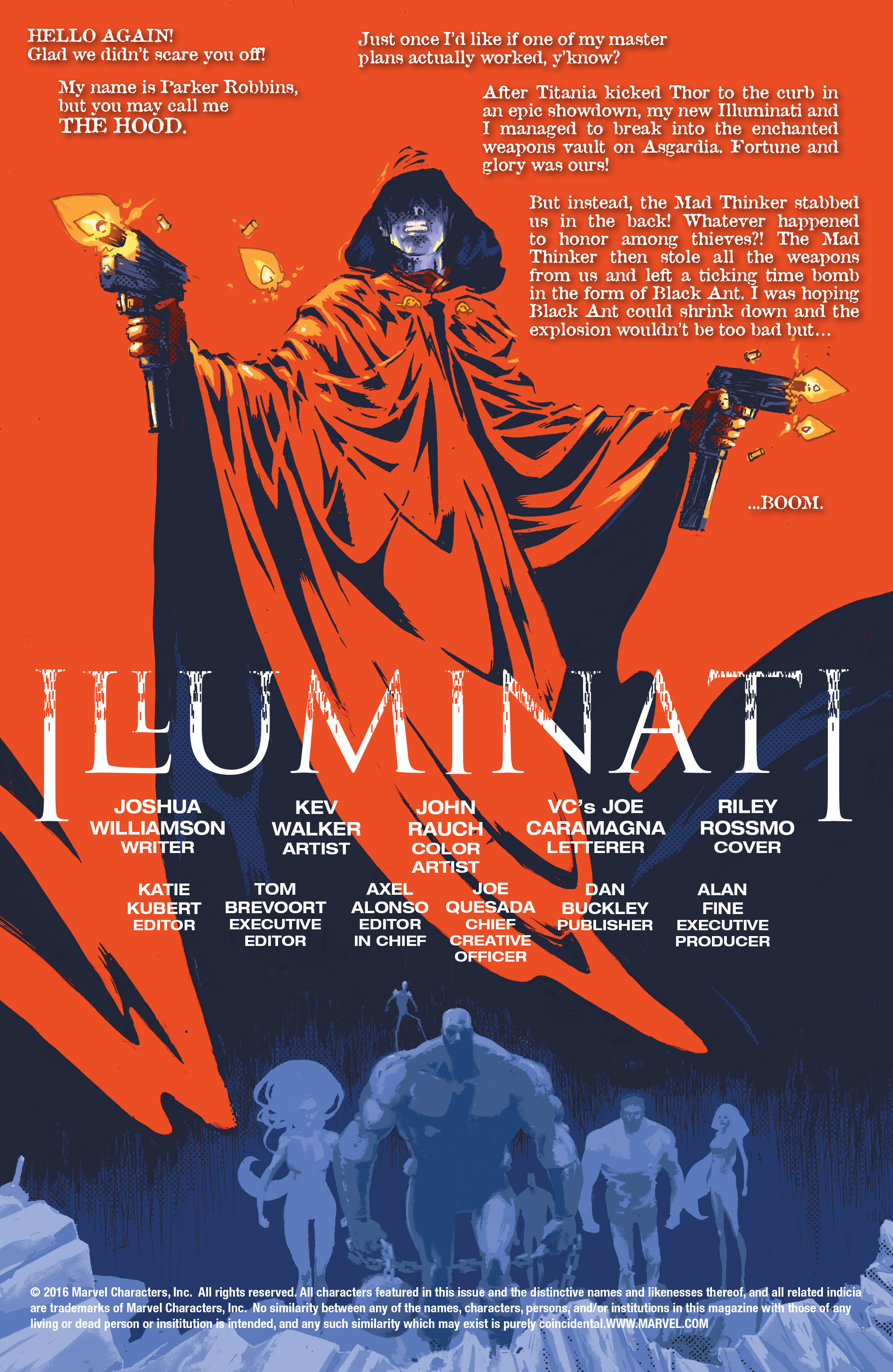 Read online Illuminati comic -  Issue #5 - 2
