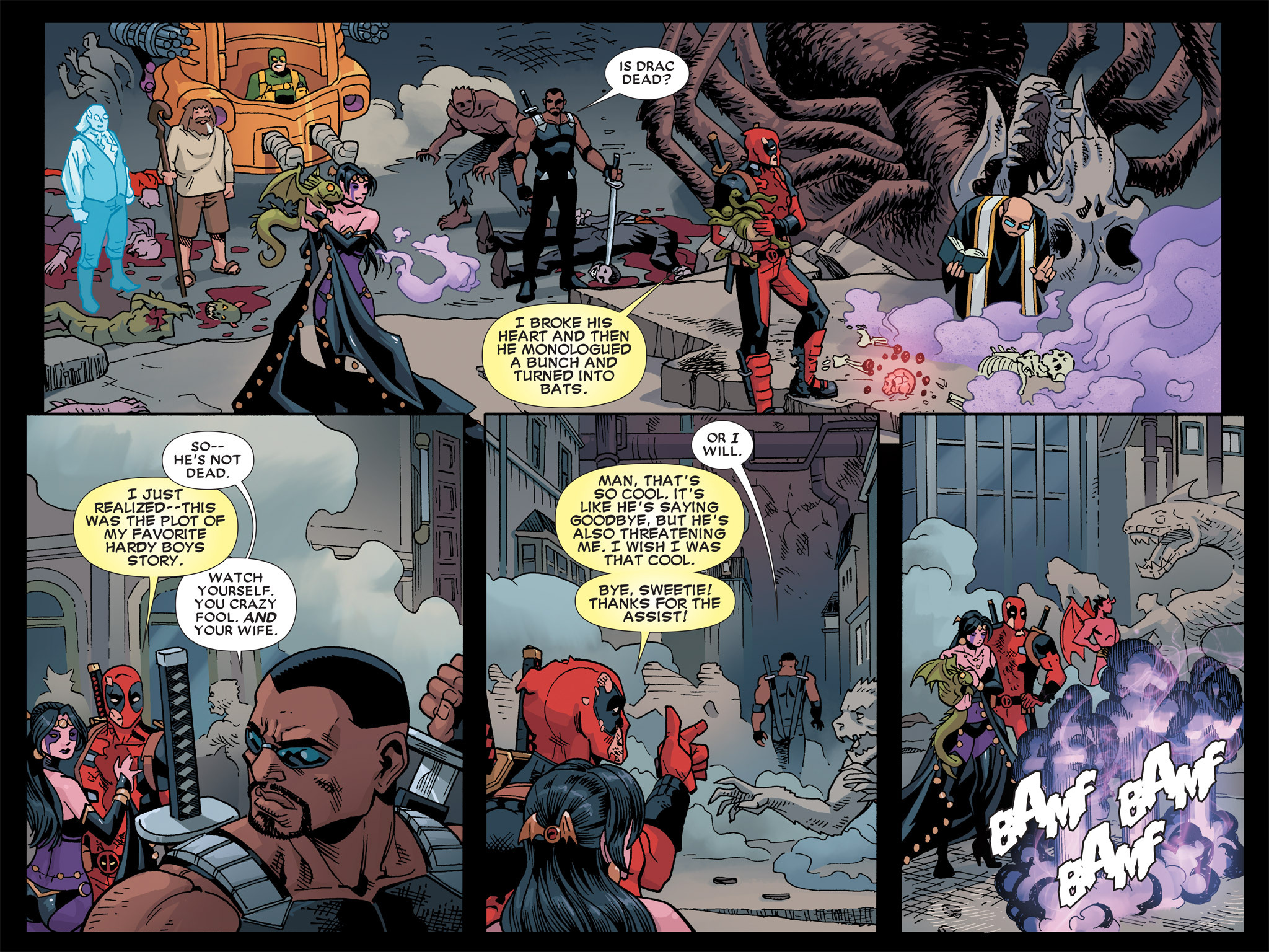 Read online Deadpool: Dracula's Gauntlet comic -  Issue # Part 9 - 62
