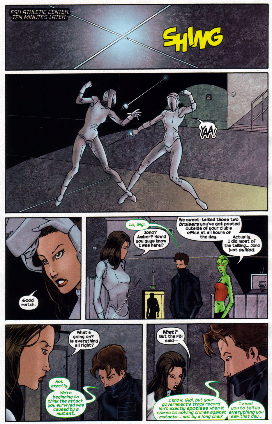 Read online Chamber comic -  Issue #3 - 10