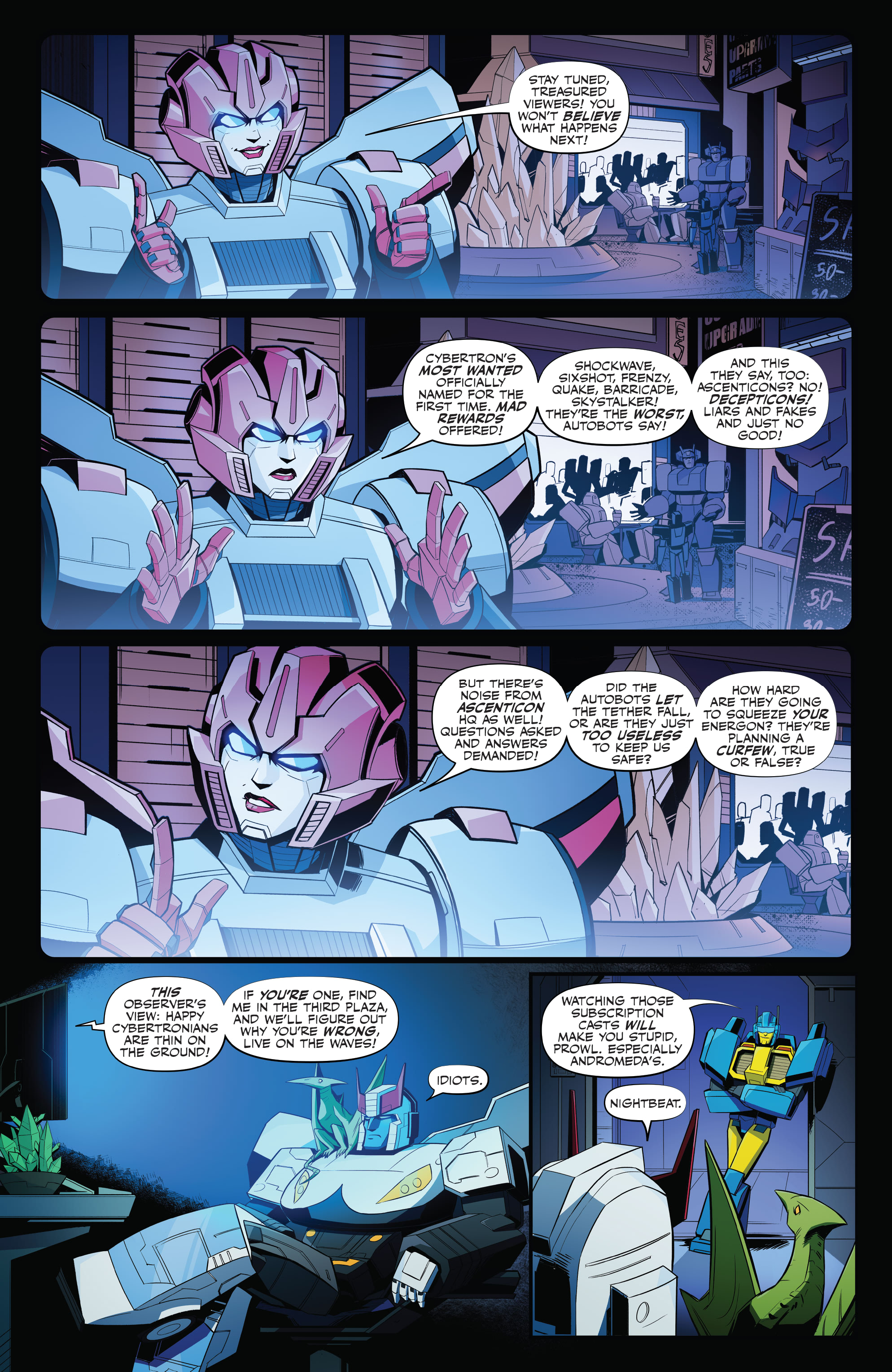 Read online Transformers (2019) comic -  Issue #20 - 5