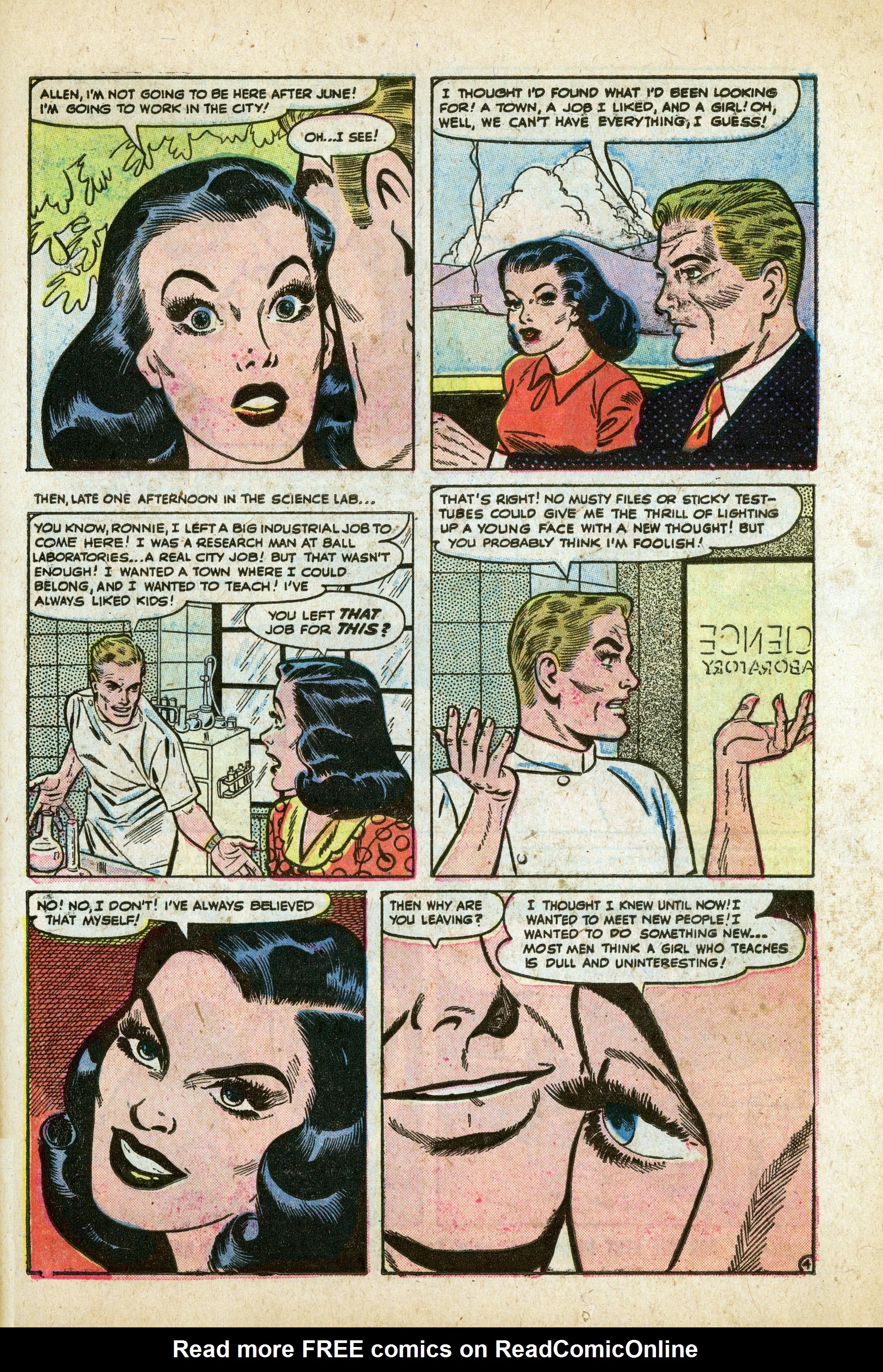 Read online Love Romances comic -  Issue #43 - 23