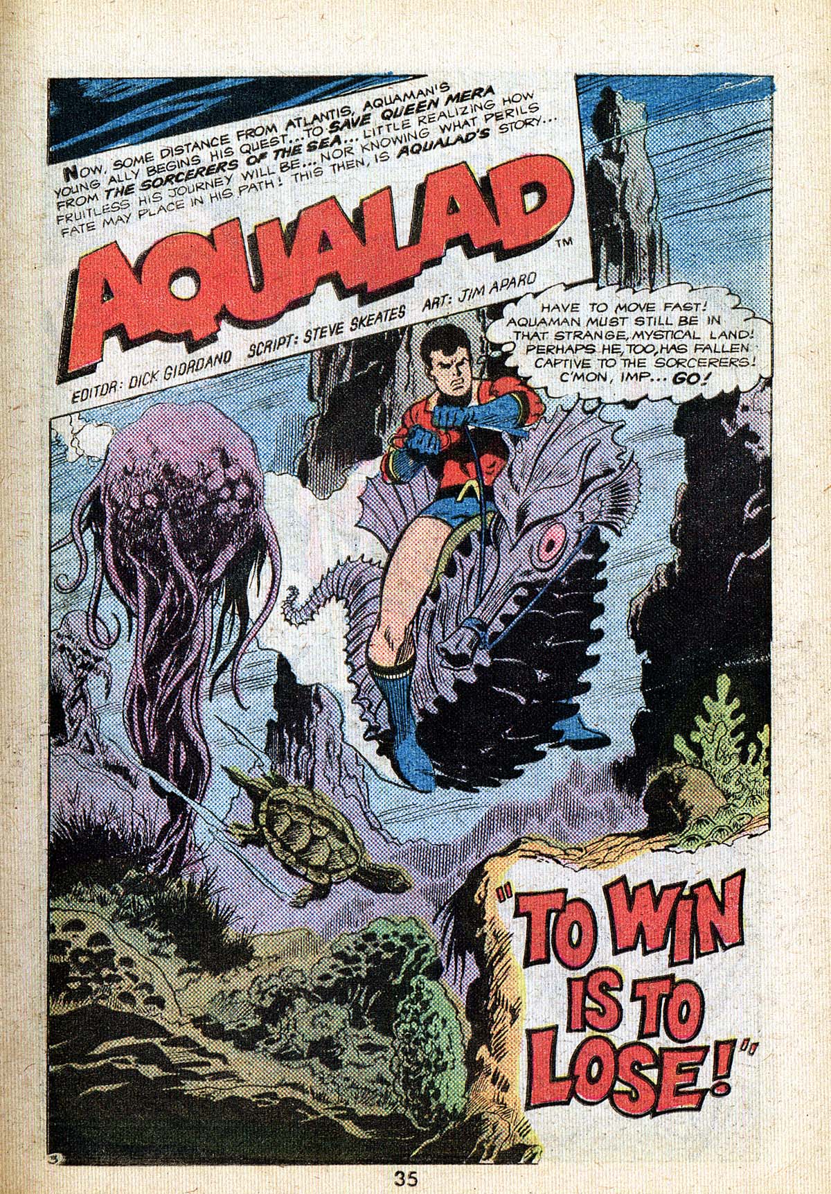 Read online Adventure Comics (1938) comic -  Issue #494 - 35