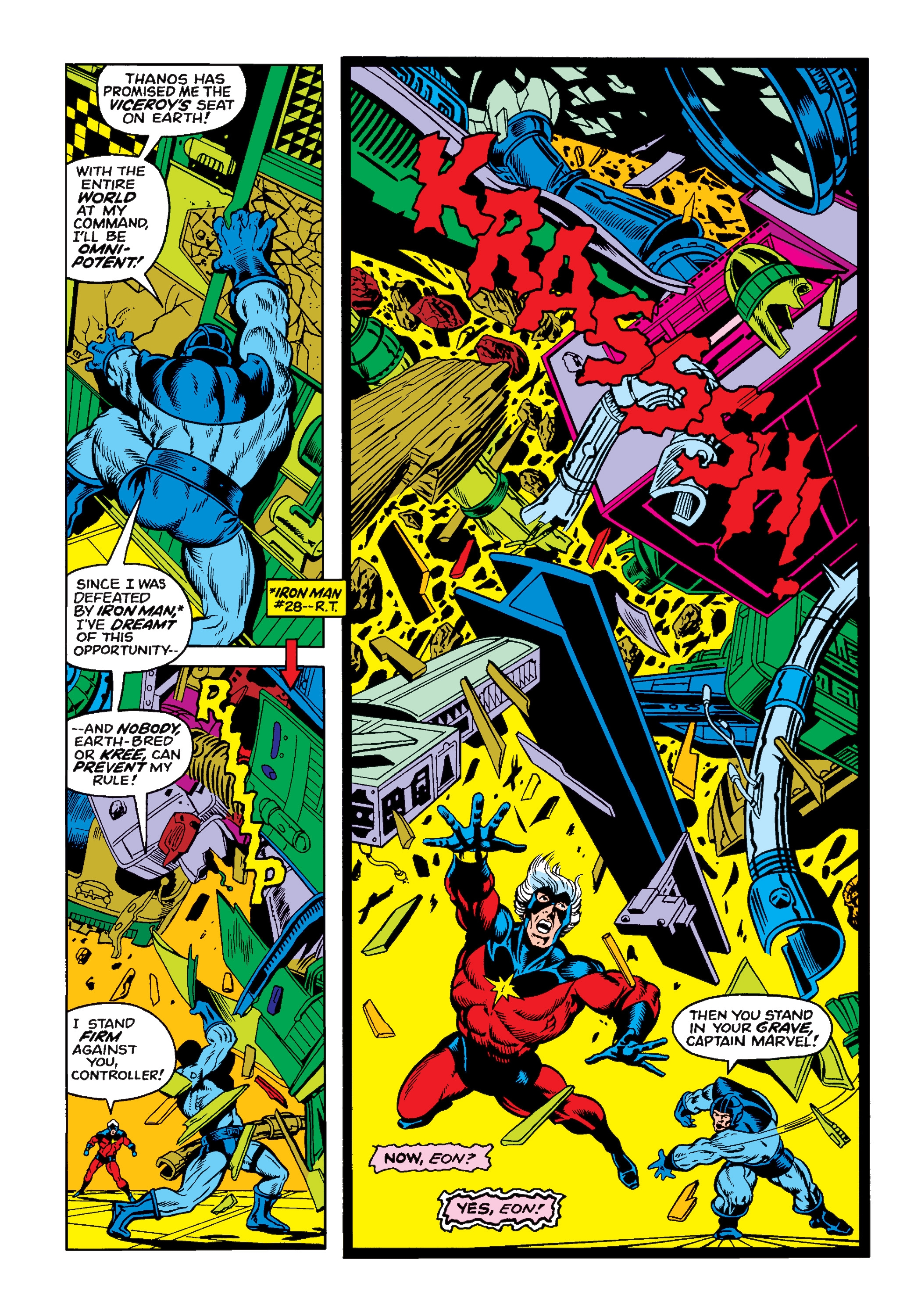 Read online Marvel Masterworks: Captain Marvel comic -  Issue # TPB 3 (Part 2) - 69