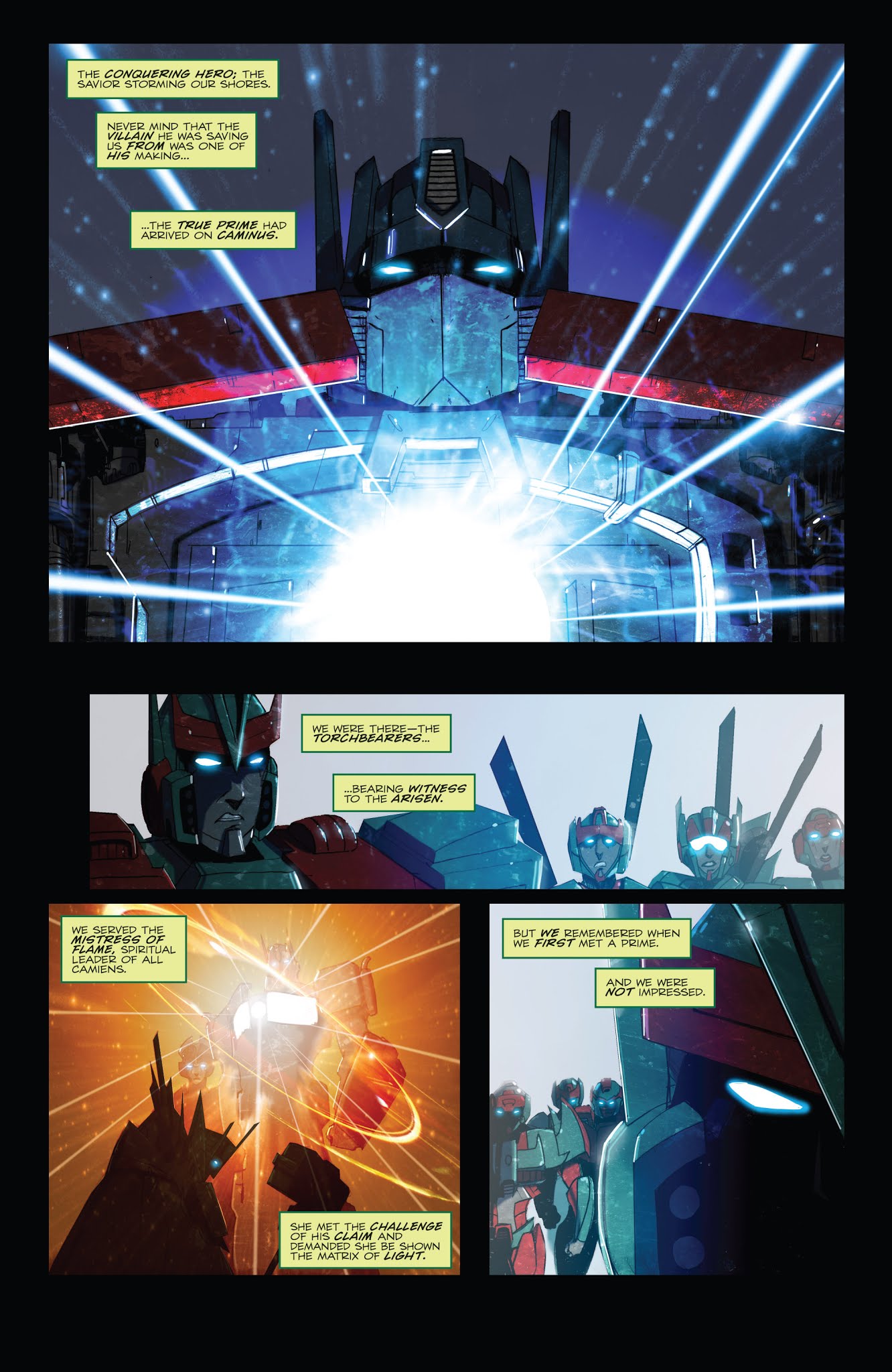 Read online Optimus Prime comic -  Issue #21 - 5