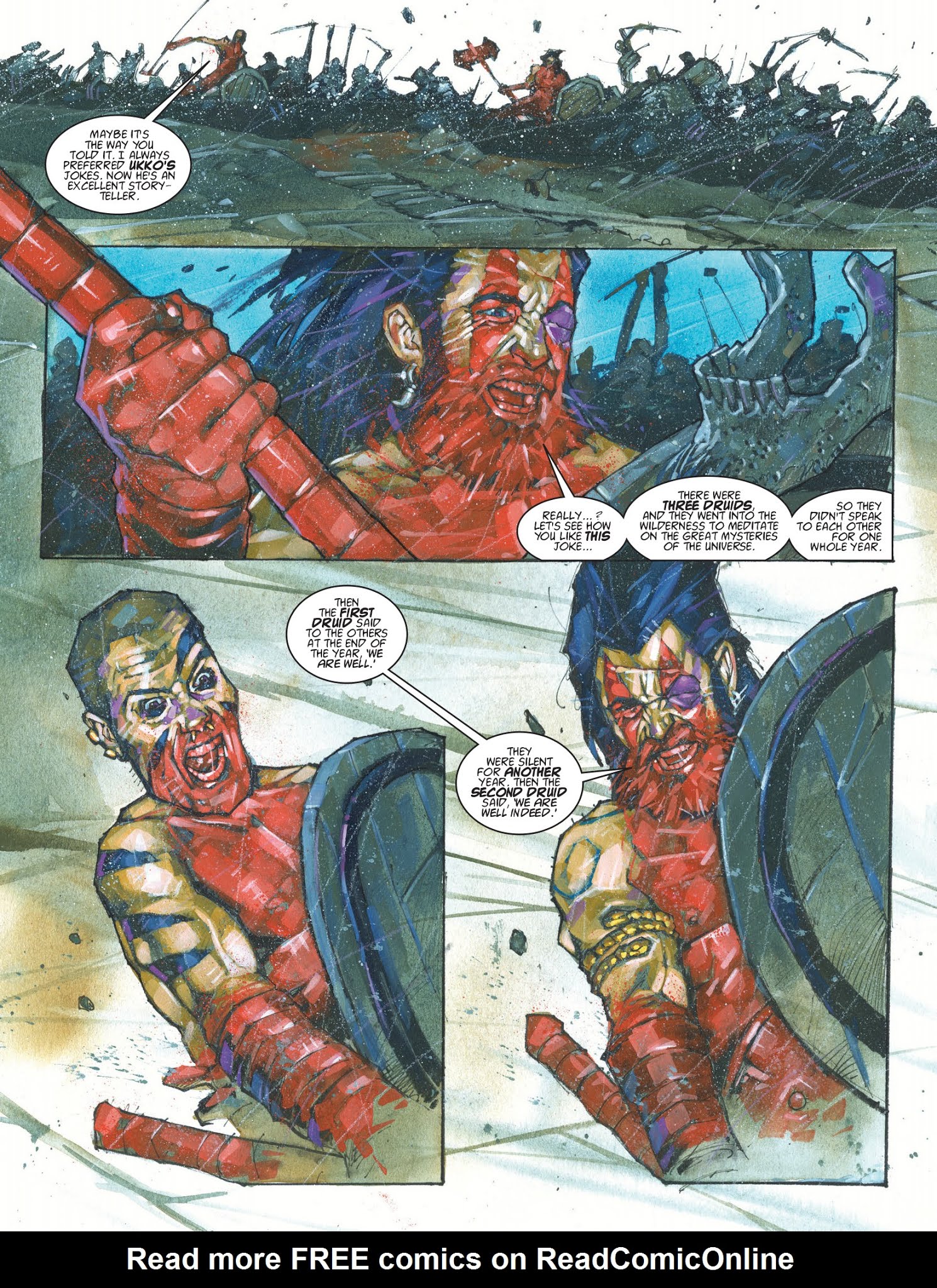 Read online Sláine comic -  Issue # TPB 17 - 28