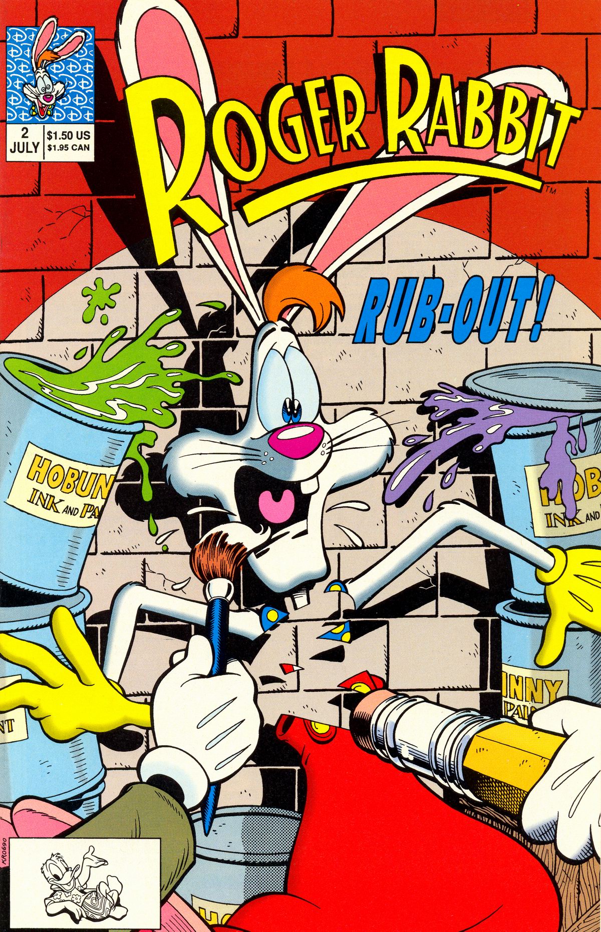 Read online Roger Rabbit comic -  Issue #2 - 1