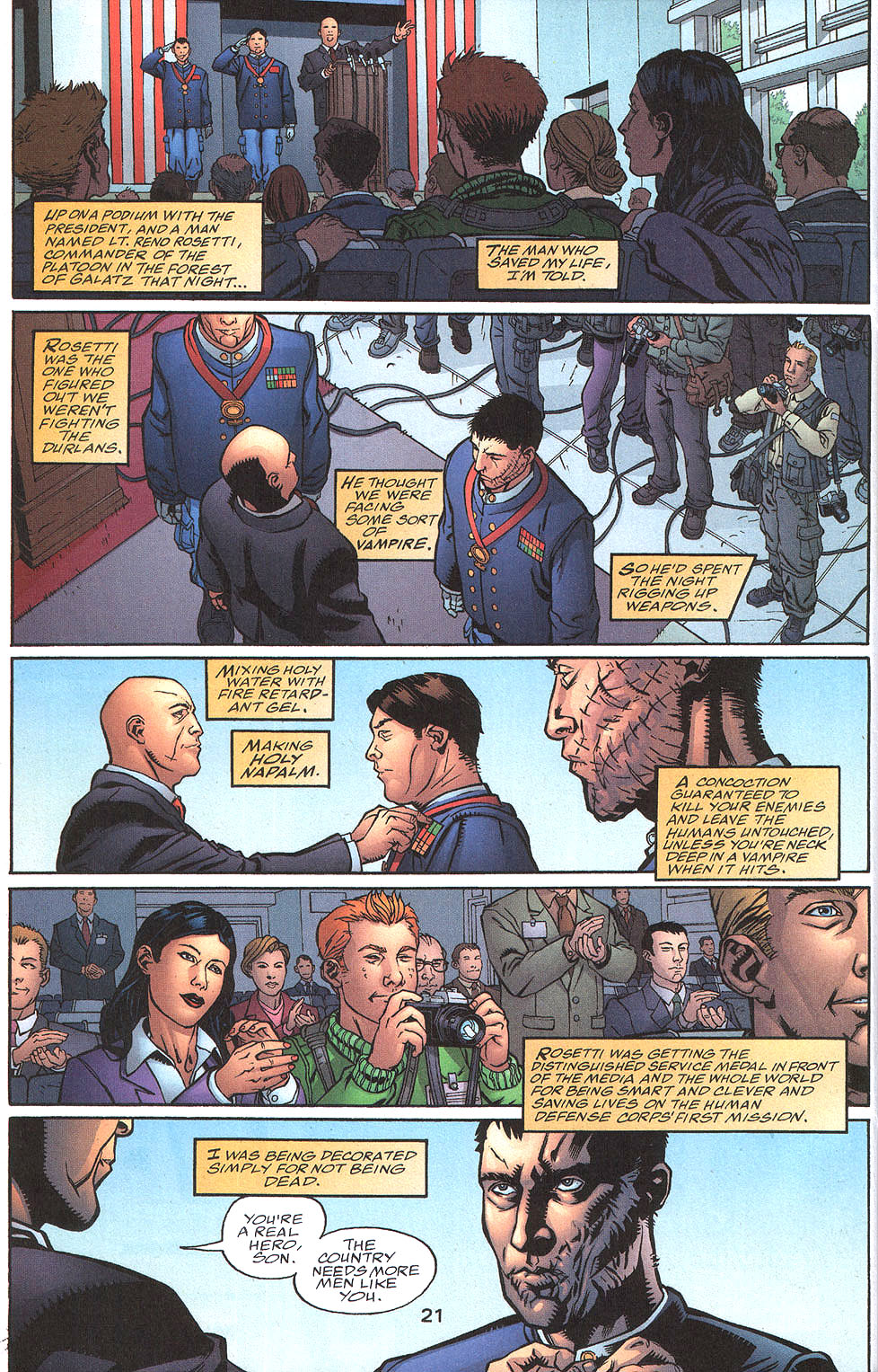 Read online Human Defense Corps comic -  Issue #1 - 22
