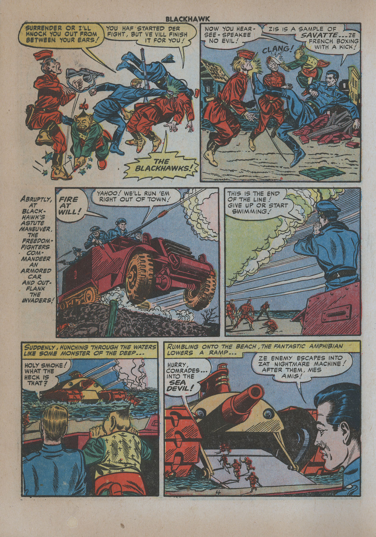 Read online Blackhawk (1957) comic -  Issue #59 - 6