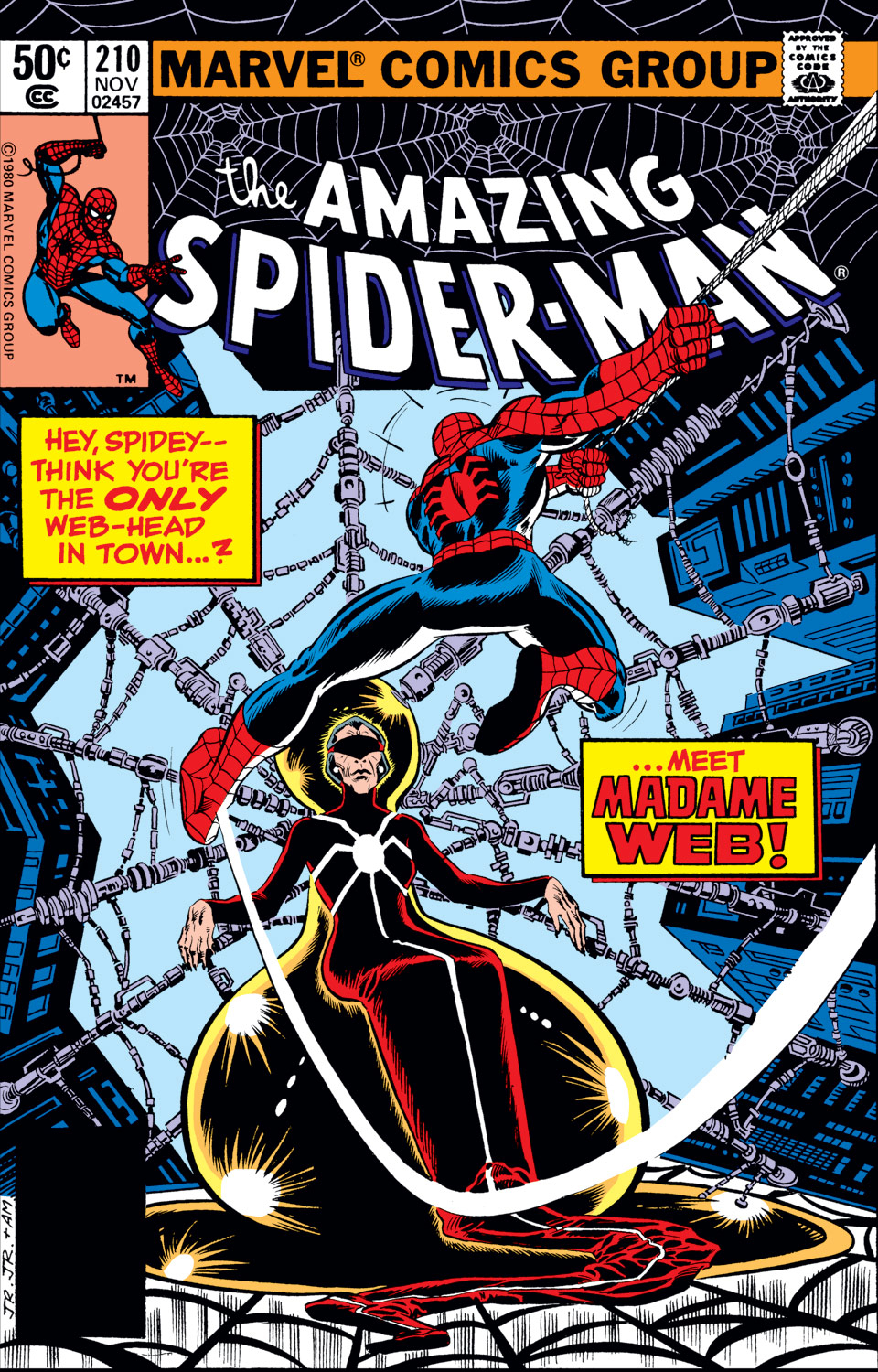 Read online The Amazing Spider-Man (1963) comic -  Issue #210 - 1