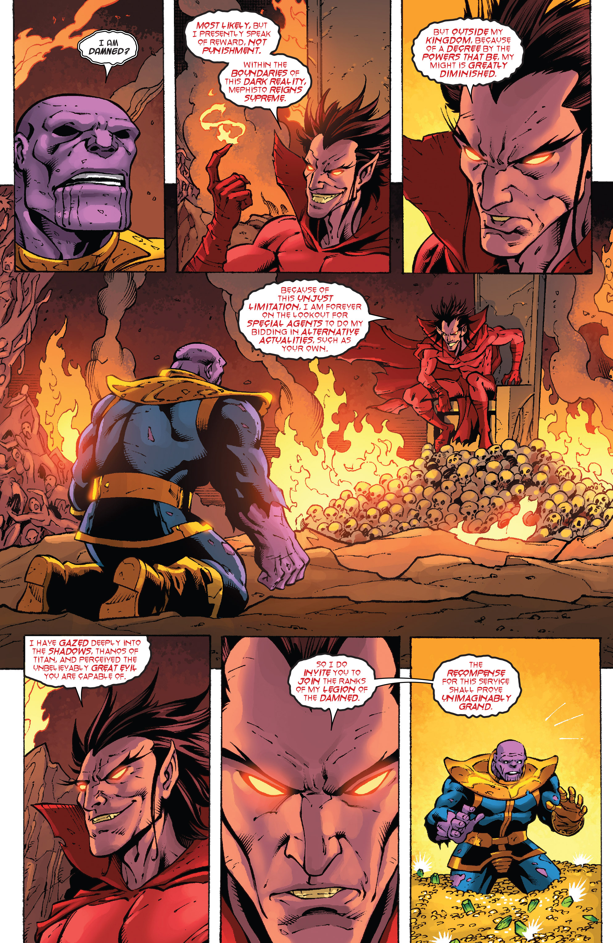 Read online Thanos: A God Up There Listening comic -  Issue # TPB - 364