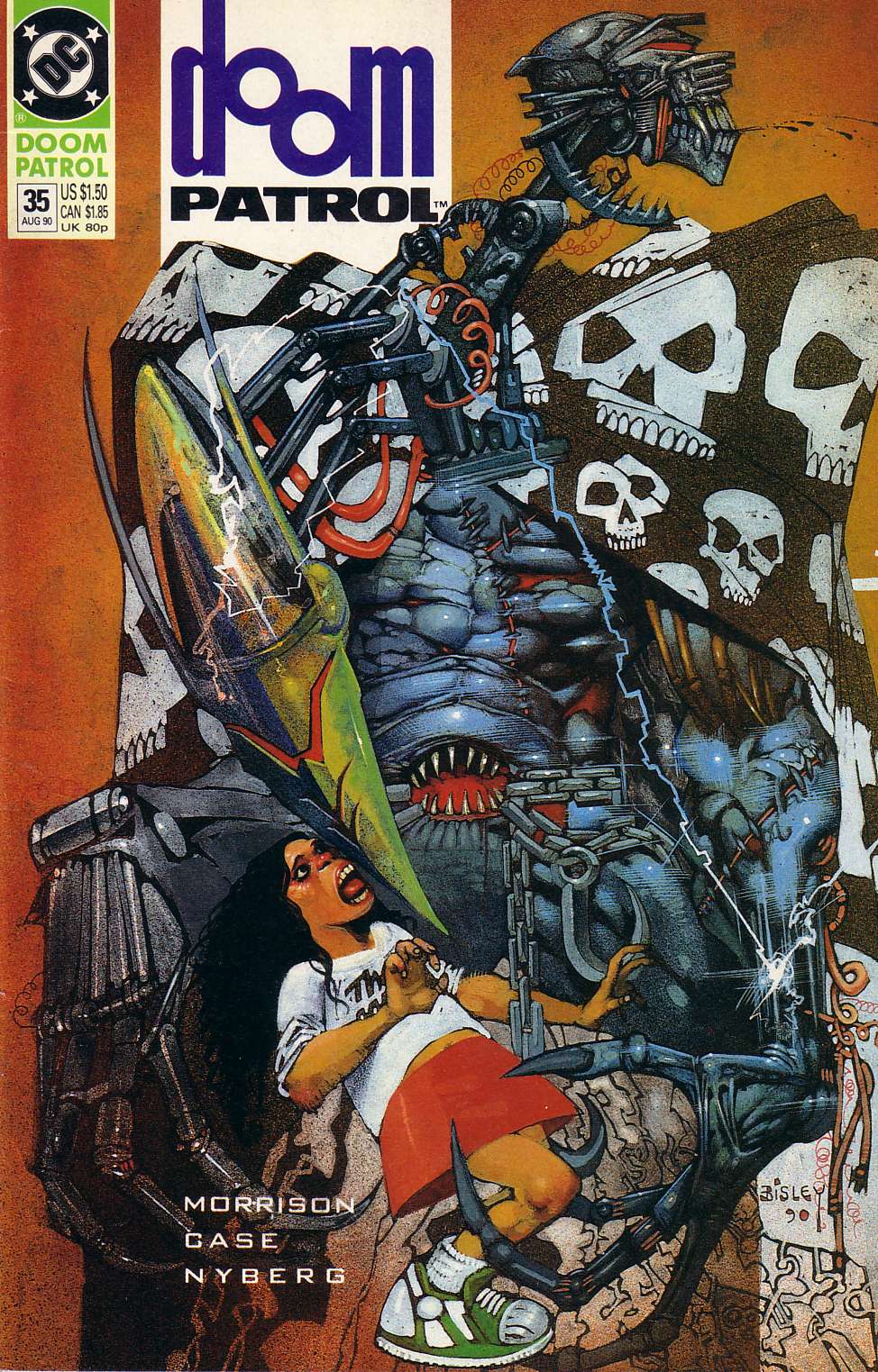 Read online Doom Patrol (1987) comic -  Issue #35 - 1