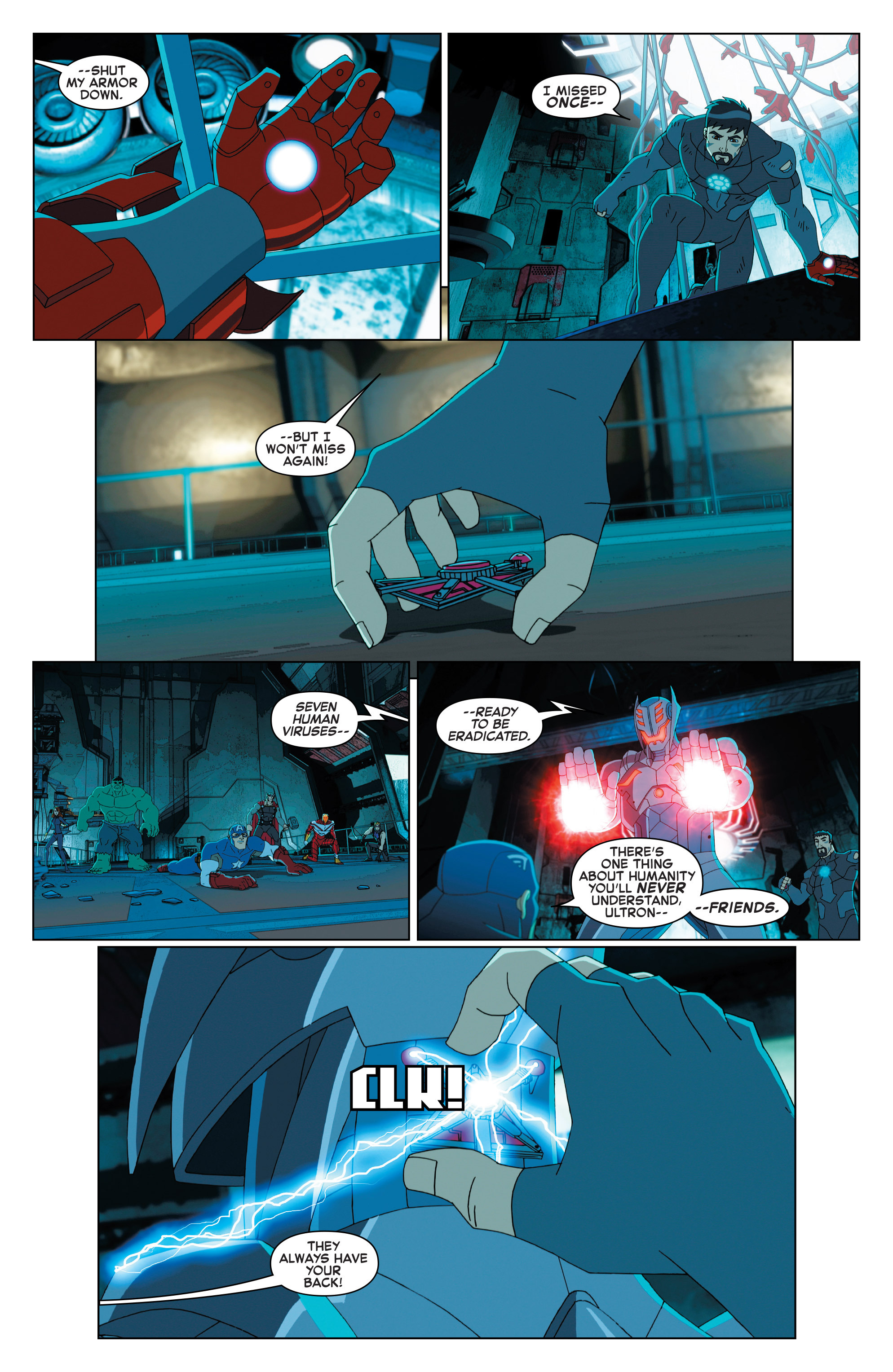 Read online Marvel Universe Avengers Assemble: Civil War comic -  Issue #1 - 19