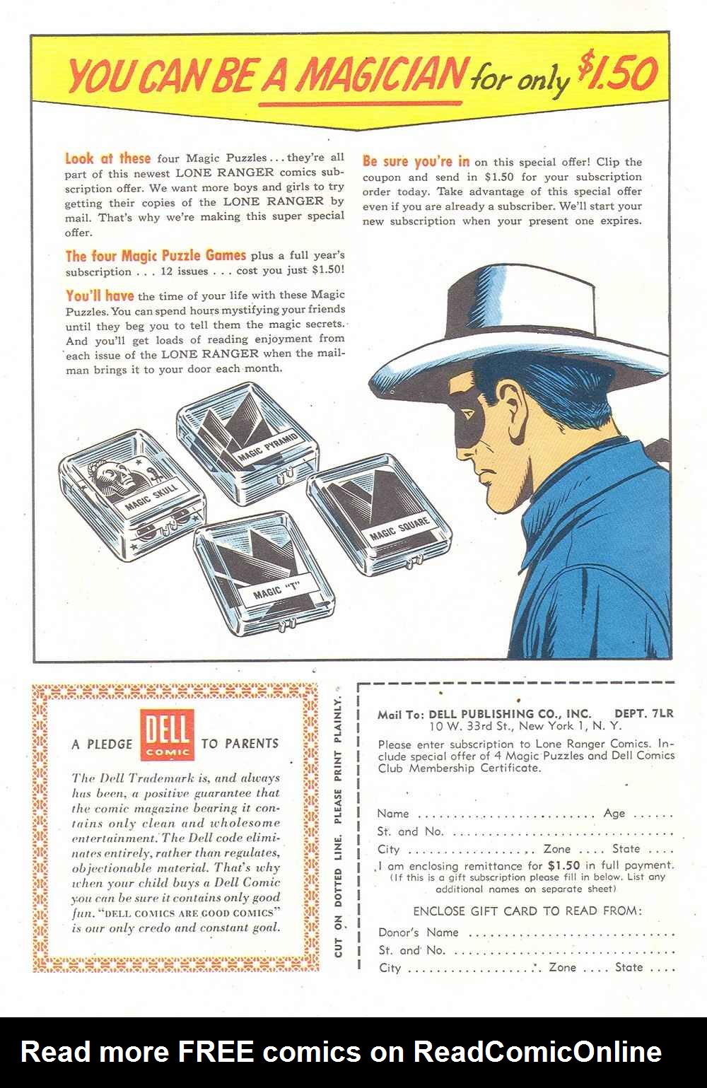 Read online The Lone Ranger (1948) comic -  Issue #97 - 2