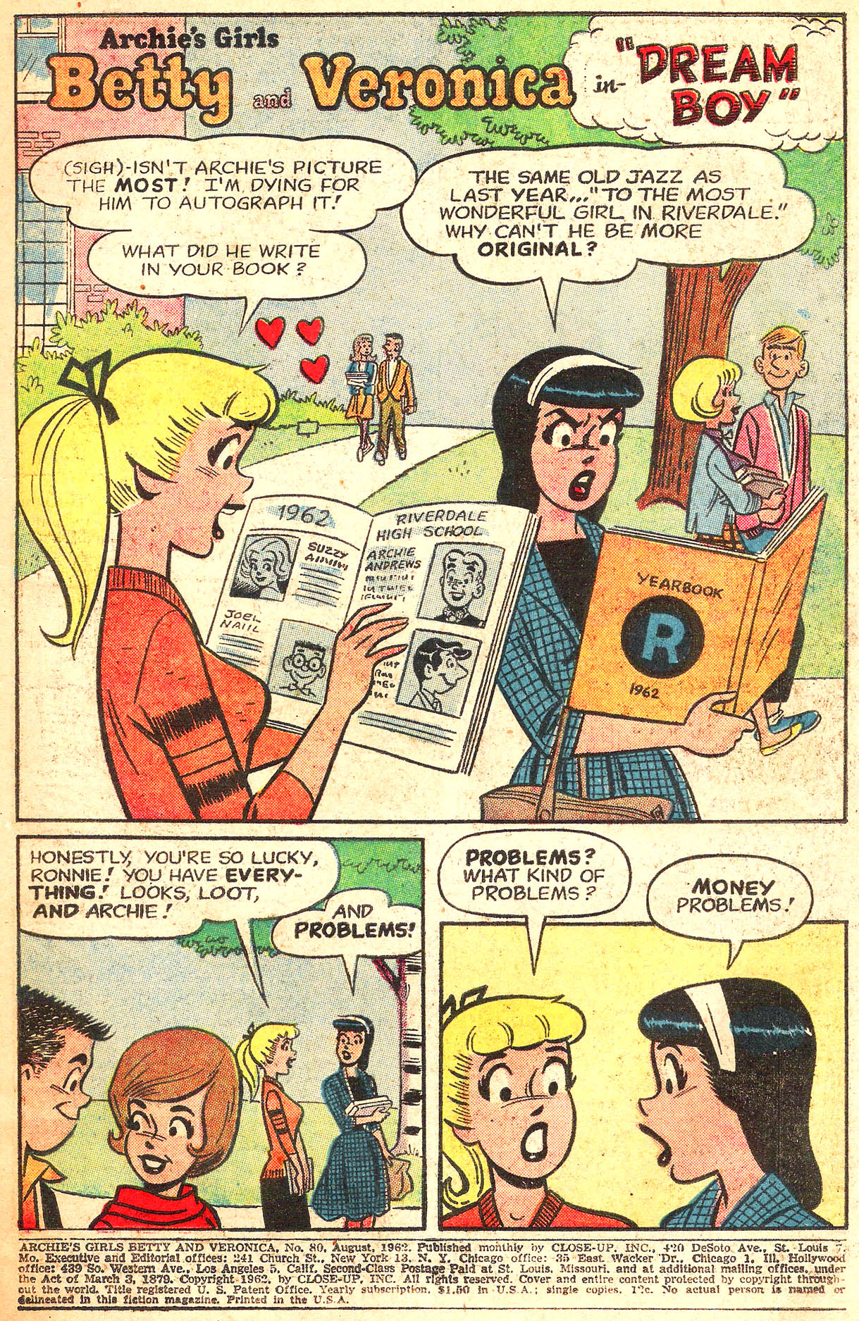 Read online Archie's Girls Betty and Veronica comic -  Issue #80 - 3